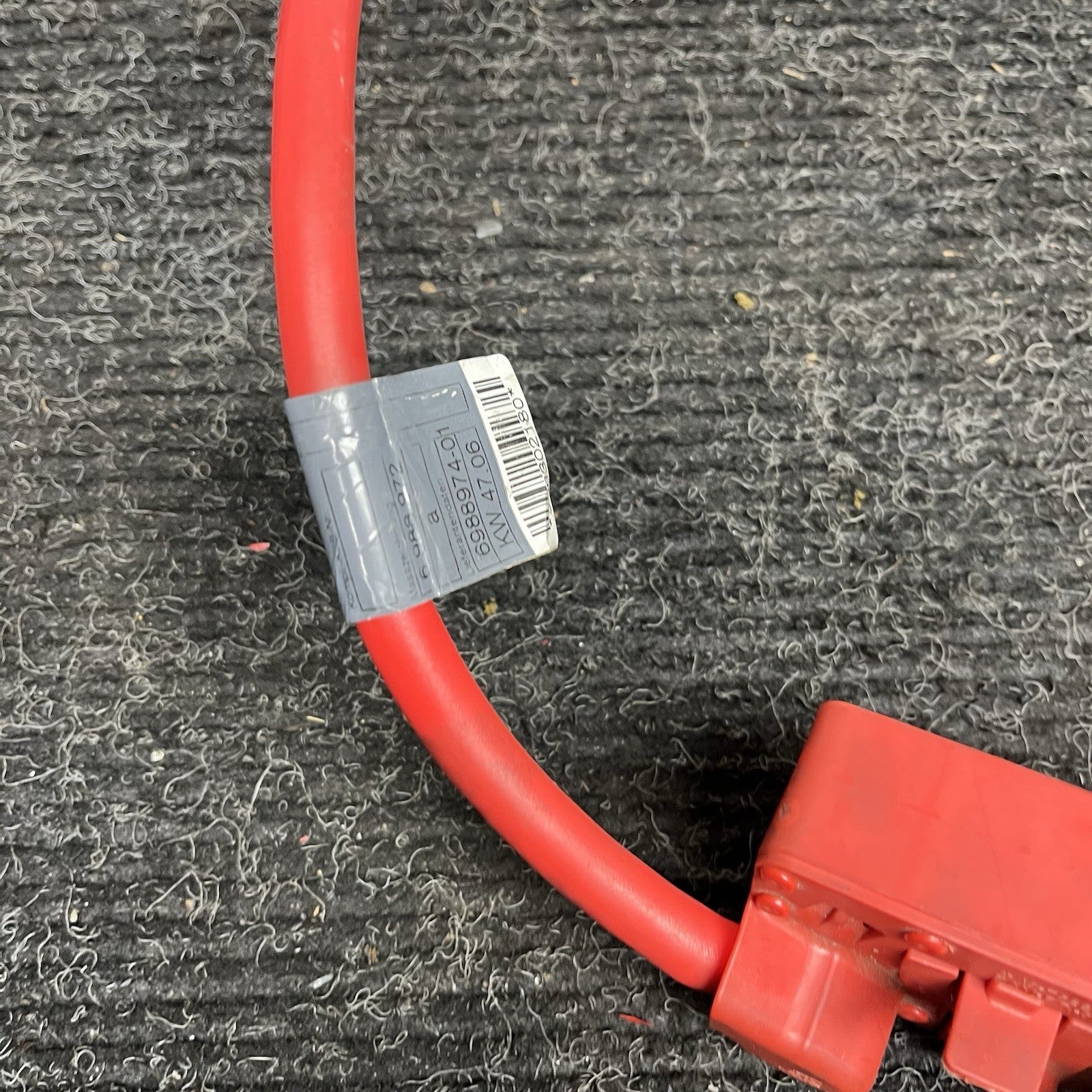 ☑️ 06-13 OEM BMW E82 E90 E92 M3 Battery Plus Pole Terminal Positive Red Cable