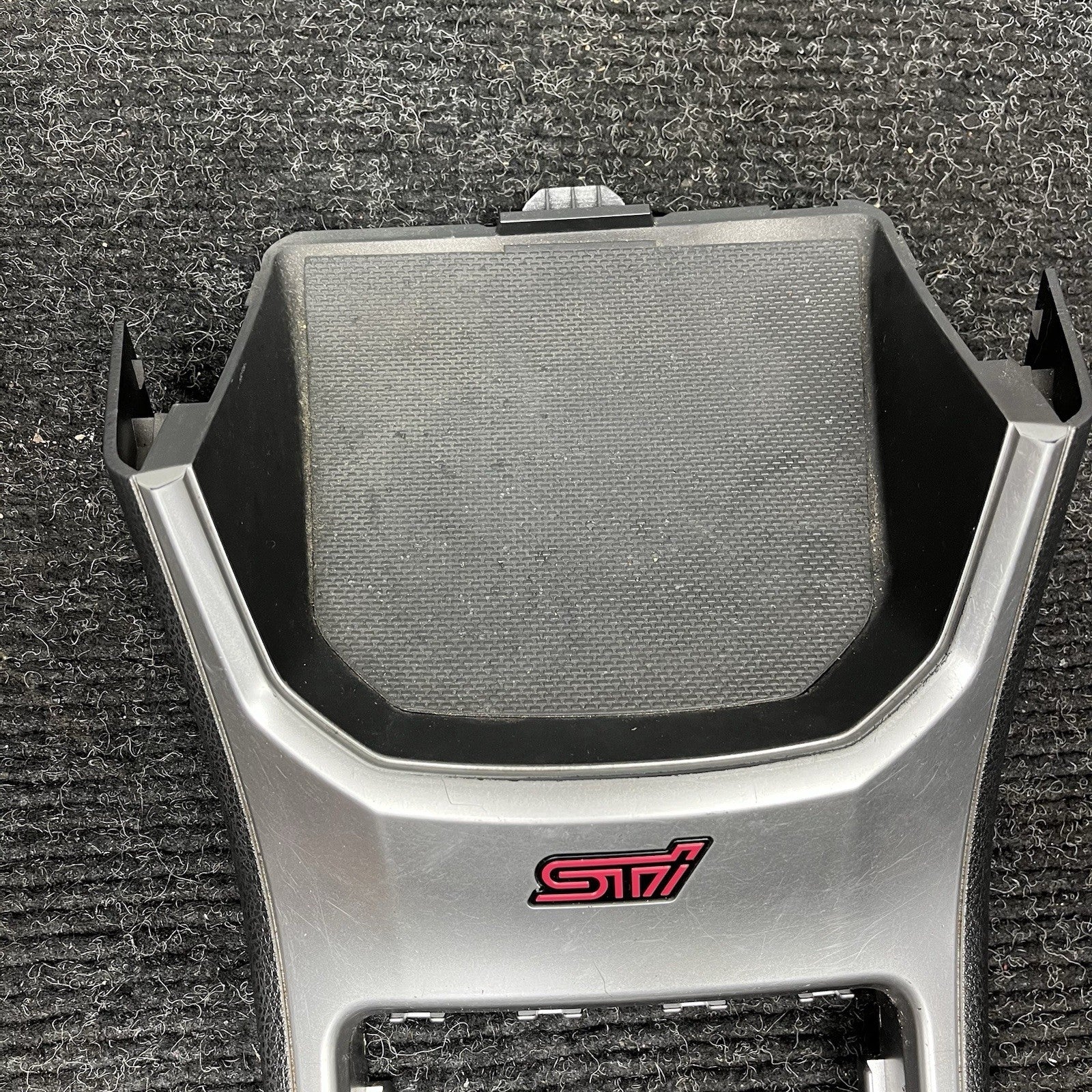 ☑️ 2008-2014 Subaru Impreza WRX STI Shifter Boot Trim Console Surround OEM 08-14