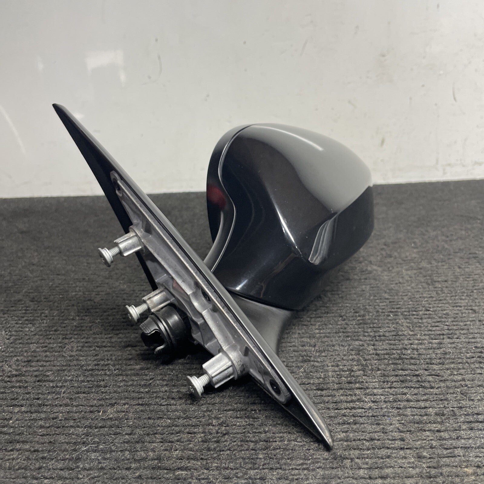 ☑️ 10-13 BMW E93 LCI 335I CONVERTIBLE LEFT DOOR REAR VIEW MIRROR BLACK 3-PIN OEM