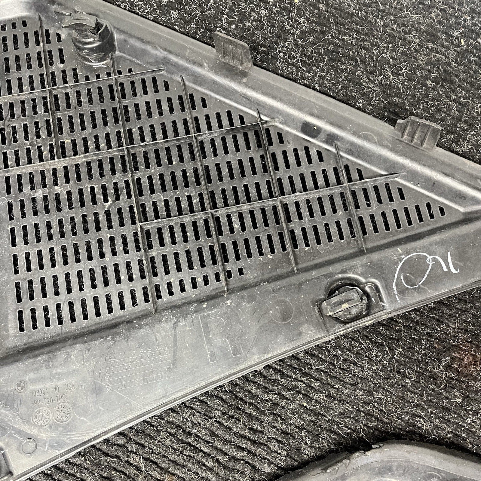 ☑️ 07-14 BMW E70 E71 X5 X6 Left Right AC Air Cabin Filter Housing Cover Set OEM