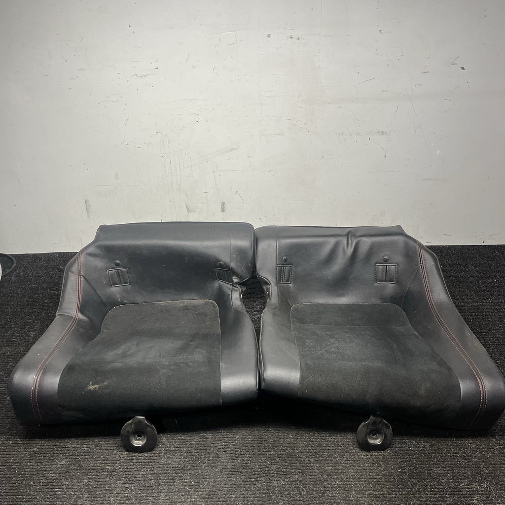 ☑️ 13-17 SUBARU BRZ REAR LOWER BOTTOM SEAT CUSHION COVER PAIR OEM
