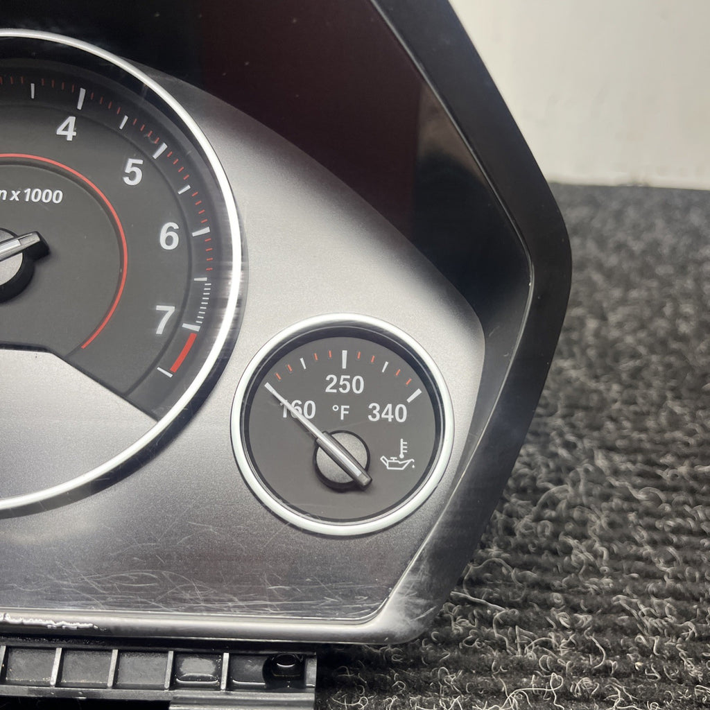 ☑️ 12-18 OEM BMW F30 F36 F32 F33 330 435 430 Instrument Cluster Speedometer MPH
