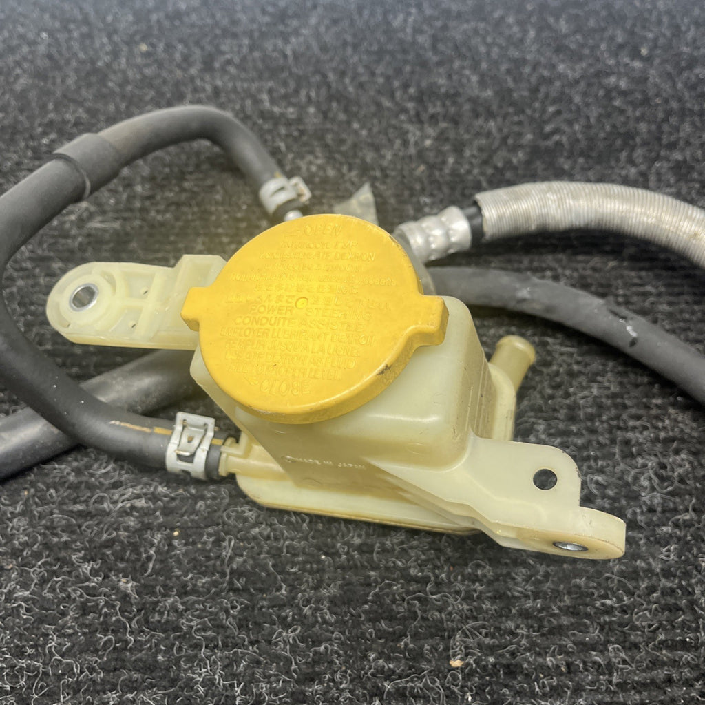 ☑️ 08-14 SUBARU WRX STI OEM POWER STEERING RESERVOIR W/ LINES P/S PS STOCK
