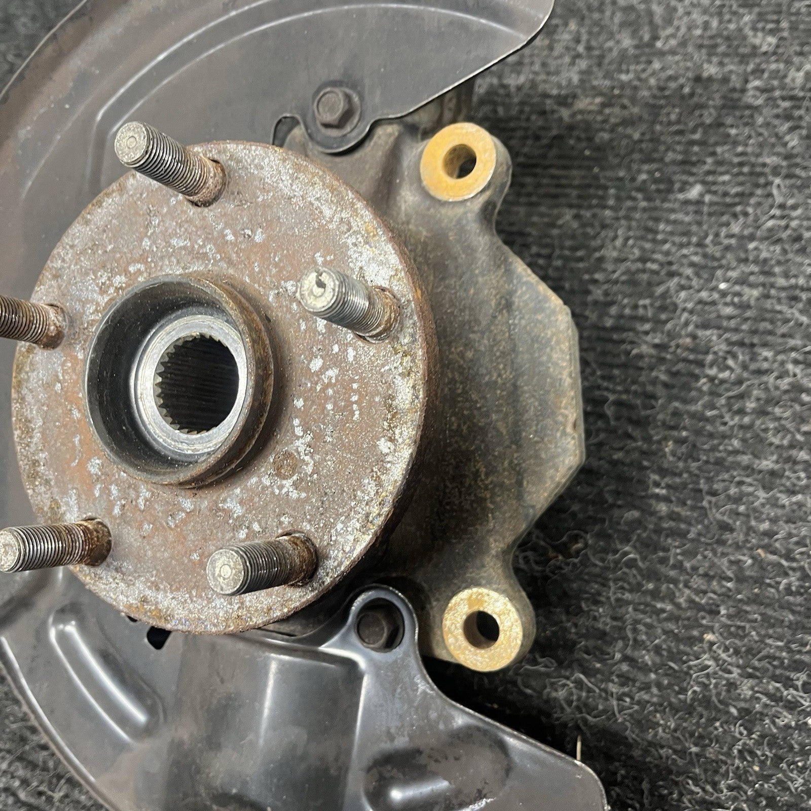 ☑️ 2015 - 2021 SUBARU WRX STI FRONT SUSPENSION LEFT SIDE SPINDLE KNUCKLE HUB OEM