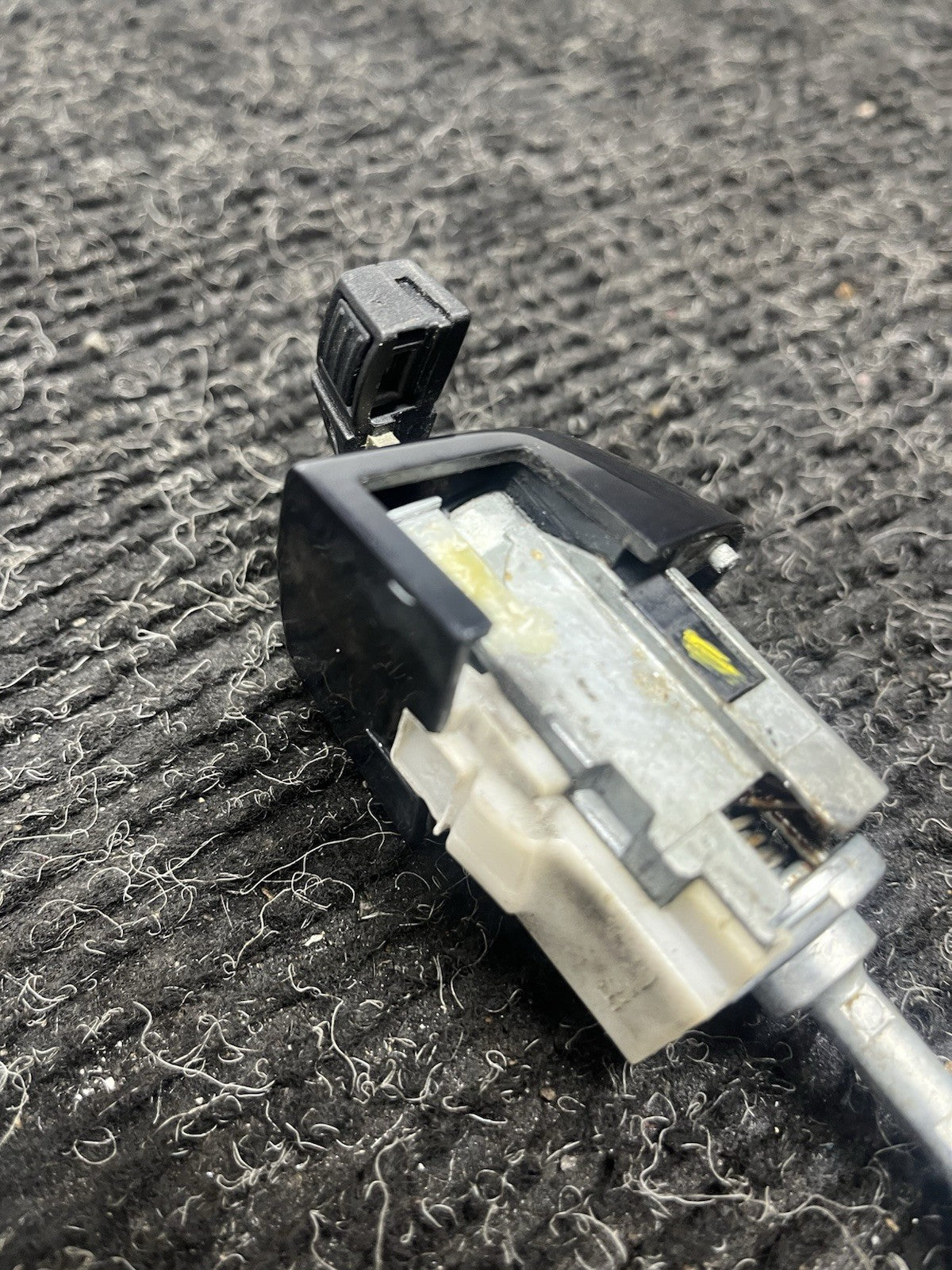 ☑️07-13 OEM BMW E92 E93 M3 Left Driver Door Lock Key Cylinder Mechanism DarkBlue