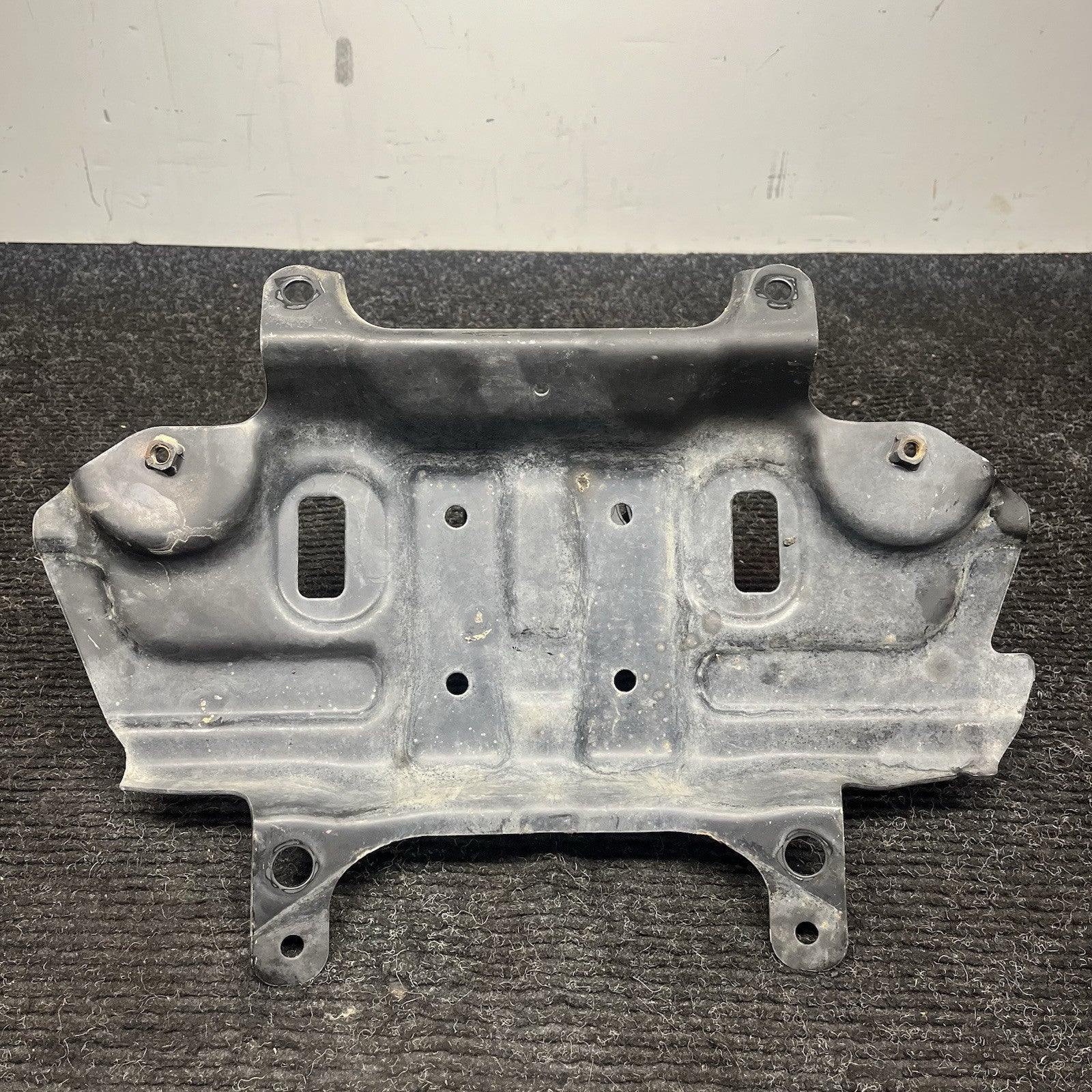 ☑️ 15-21 SUBARU WRX AWD STEERING GEAR RACK SUPPORT BRACKET REINFORCED PLATE OEM