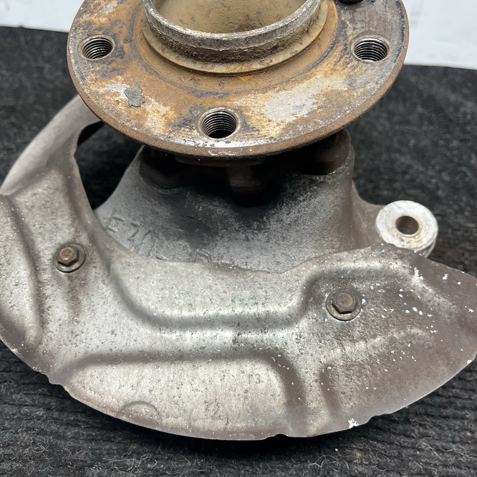 ☑️ 2012-2016 BMW 328I F30 RWD FRONT DRIVER SIDE WHEEL HUB SPINDLE KNUCKLE OEM