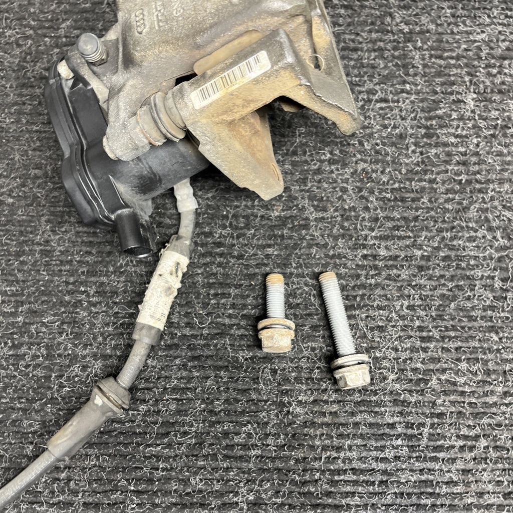 ☑️ 08-12 AUDI B8 A4 B8 A5 Q5 REAR BRAKE CALIPER MOTOR RIGHT PASSENGER OEM 062723