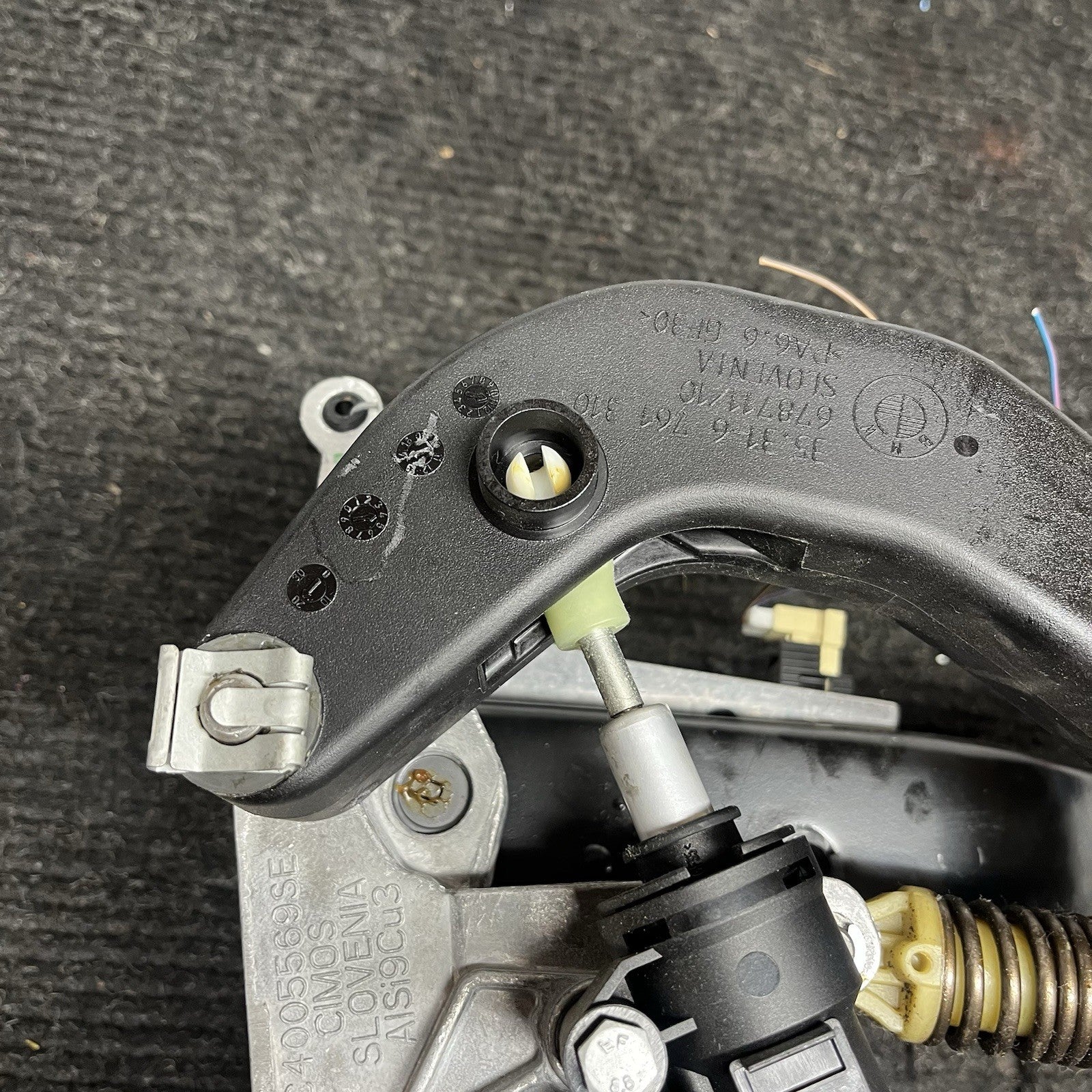 ☑️ BMW F30 F22 F32 F80 F82 MANUAL TRANSMISSION CLUTCH BRAKE PEDAL OEM W/ LINE