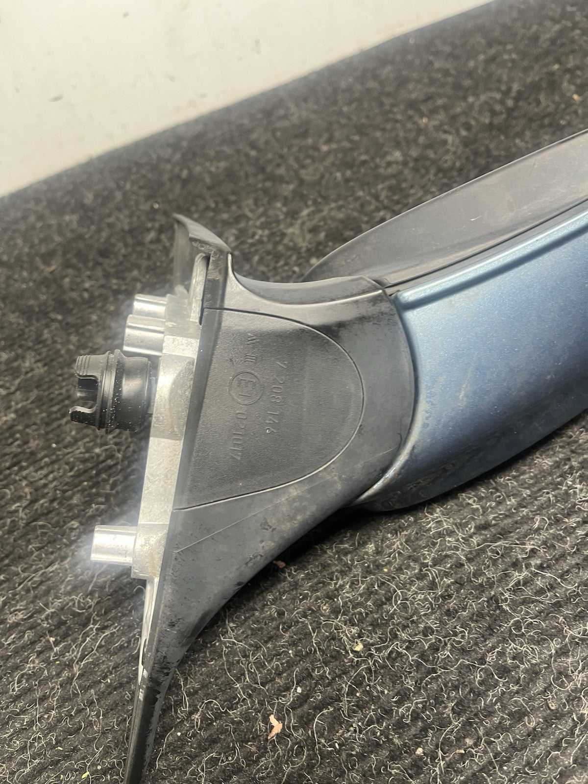 ☑️ 09-13 BMW COUPE CONV 335i 328i E93 E92 PASSENGER RIGHT RH MIRROR POWER BLUE