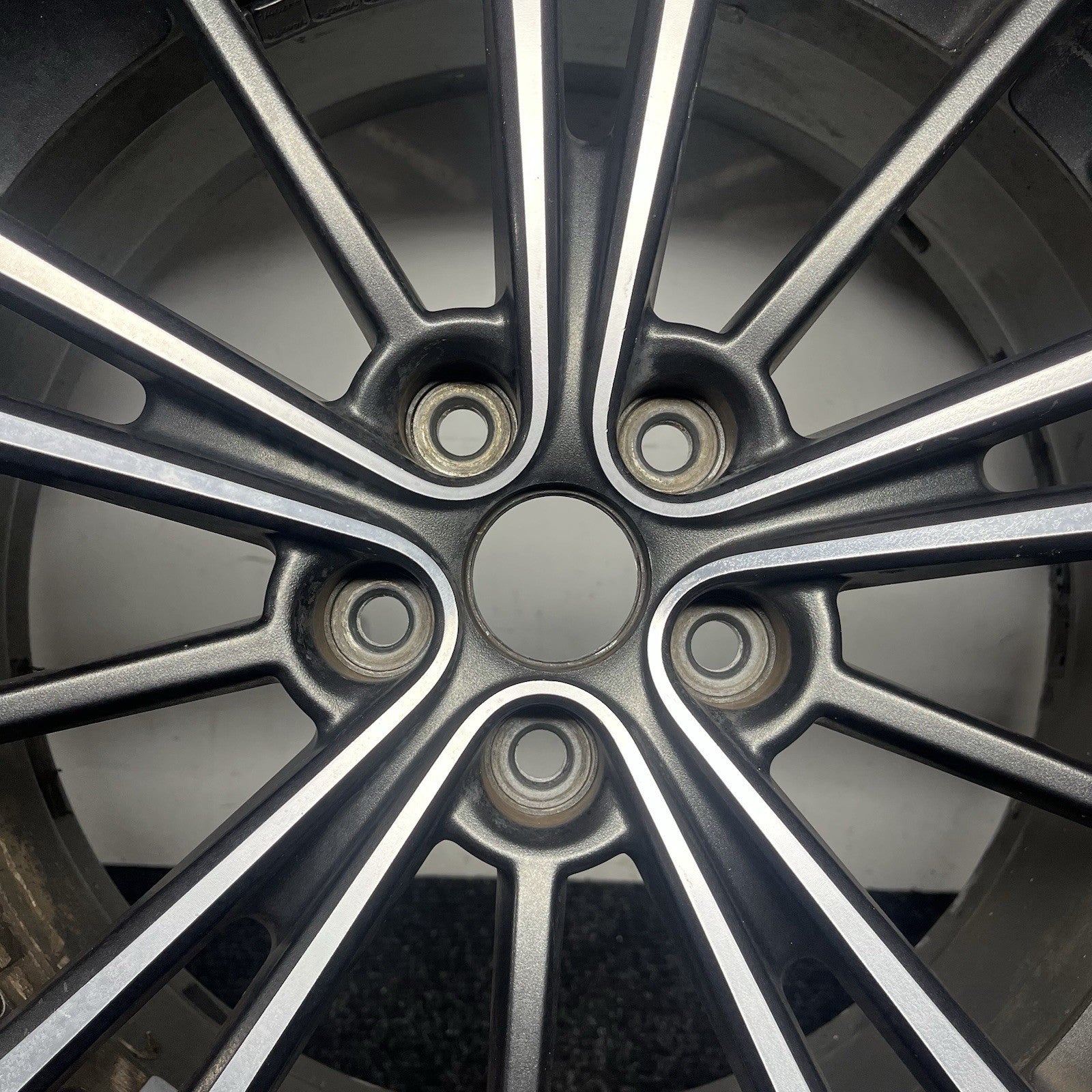☑️ 2013-2016 Scion FRS  17” Factory Rim 17x7 BLACK W/CHROME OEM 28111CA010