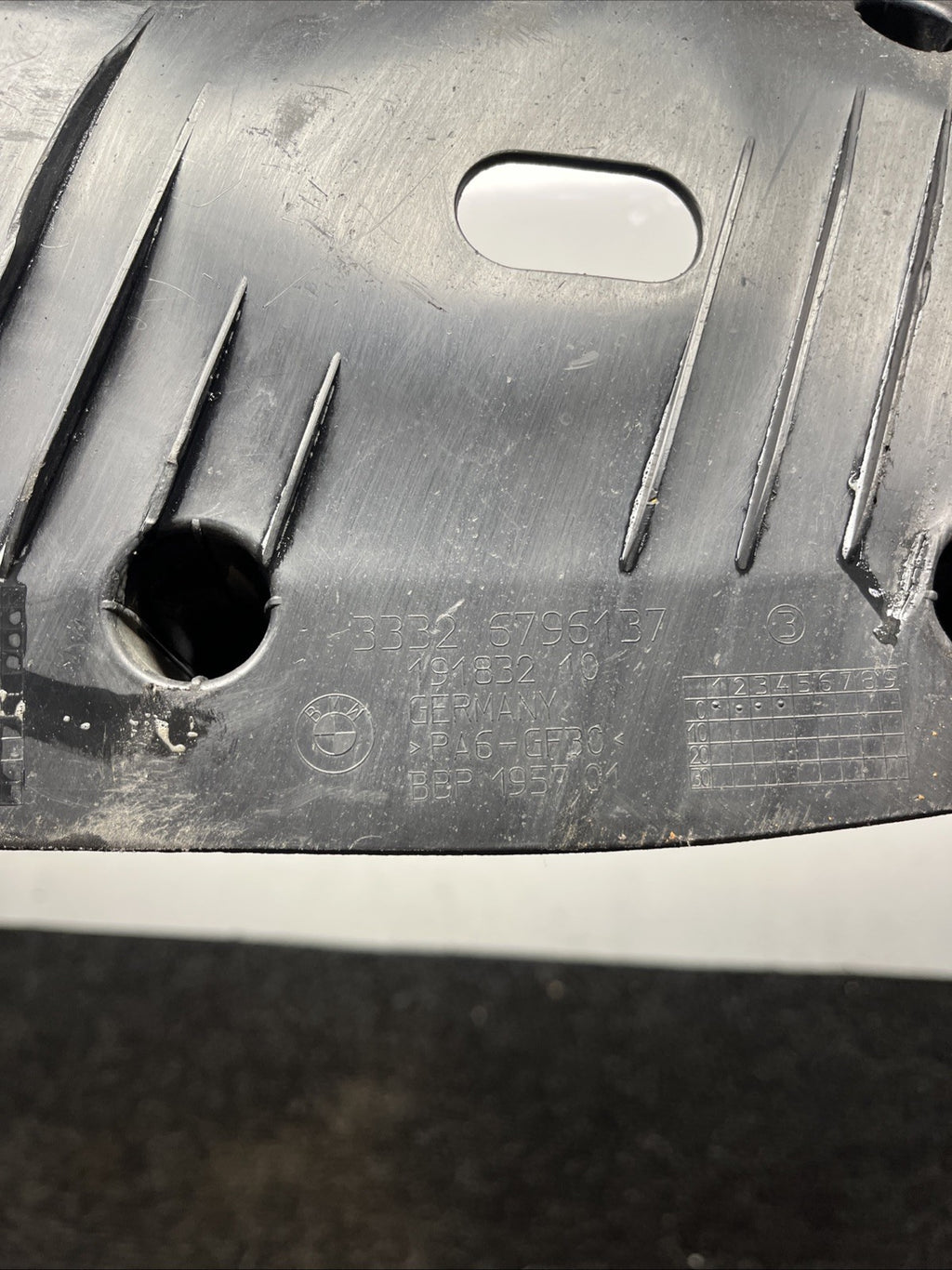 ☑️ 2014 BMW 3-Series 328i 335i F30 F31 Rear Control Arm Cover Shield Set 2pc