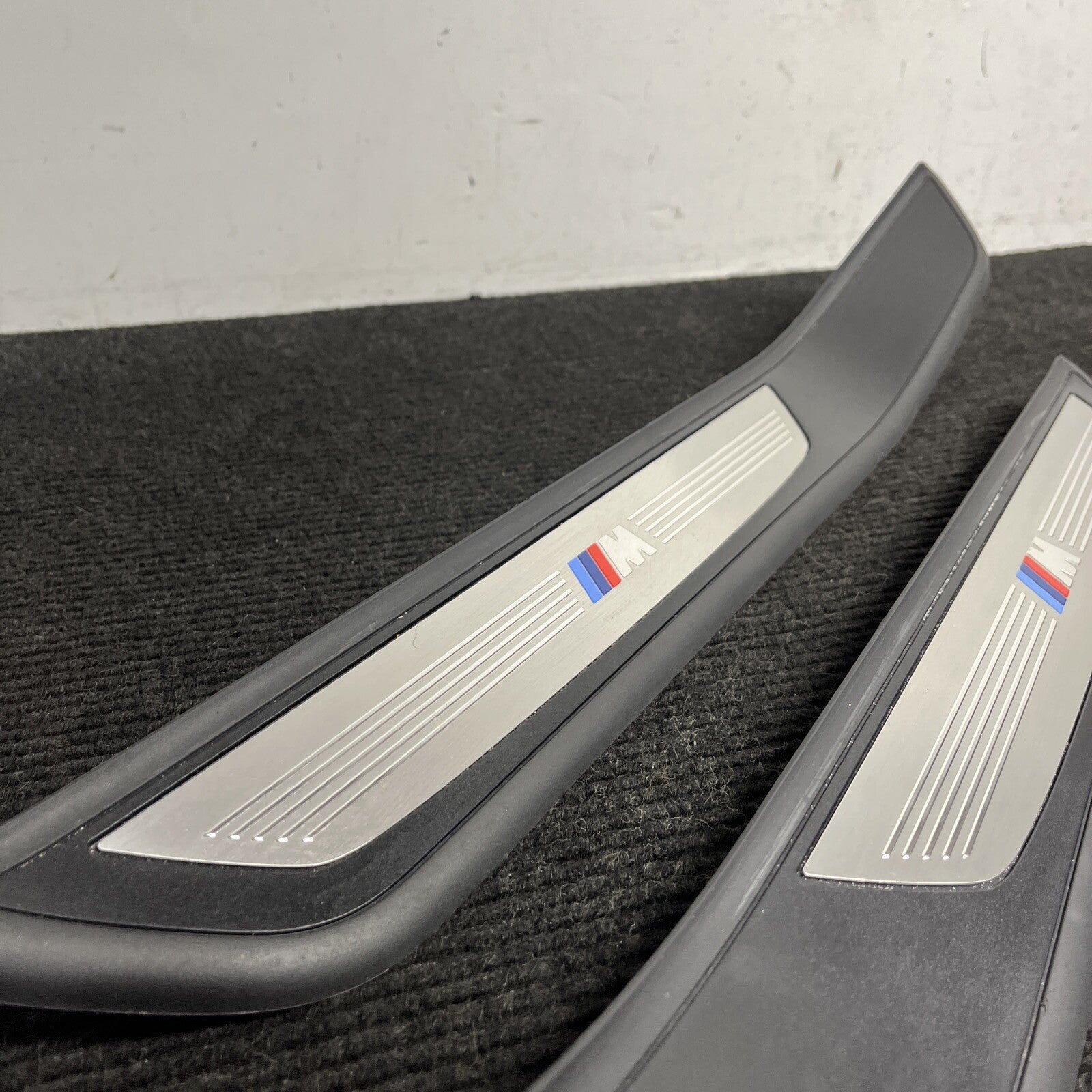 ☑️ 2010 BMW 750i SET OF 4 M SPORT DOOR SCUFF SILL PLATES TRIM COVER OEM