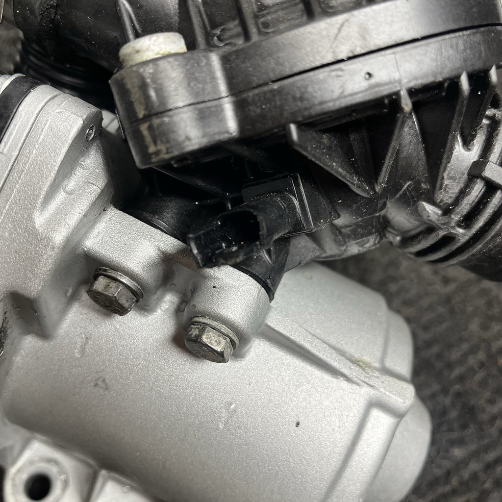 ☑️LOW MILES! BMW E82 E90 E92 F10 N54 N55 Electric Metal Water Pump W/ Thermostat