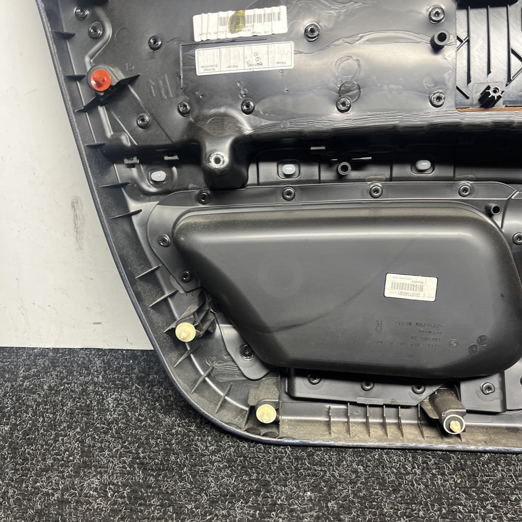 ☑️ 07-13 OEM BMW E93 E92 Front Passenger Door Card Panels SADDLE BROWN LEATHER