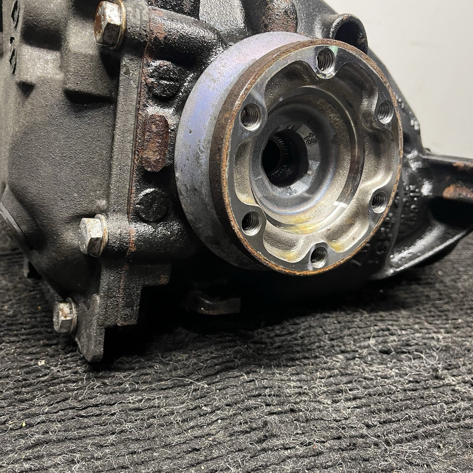 ☑️ 07-13 BMW E82 E90 E92 REAR AUTOMATIC AXLE DIFFERENTIAL CARRIER RATIO 3.46 OEM