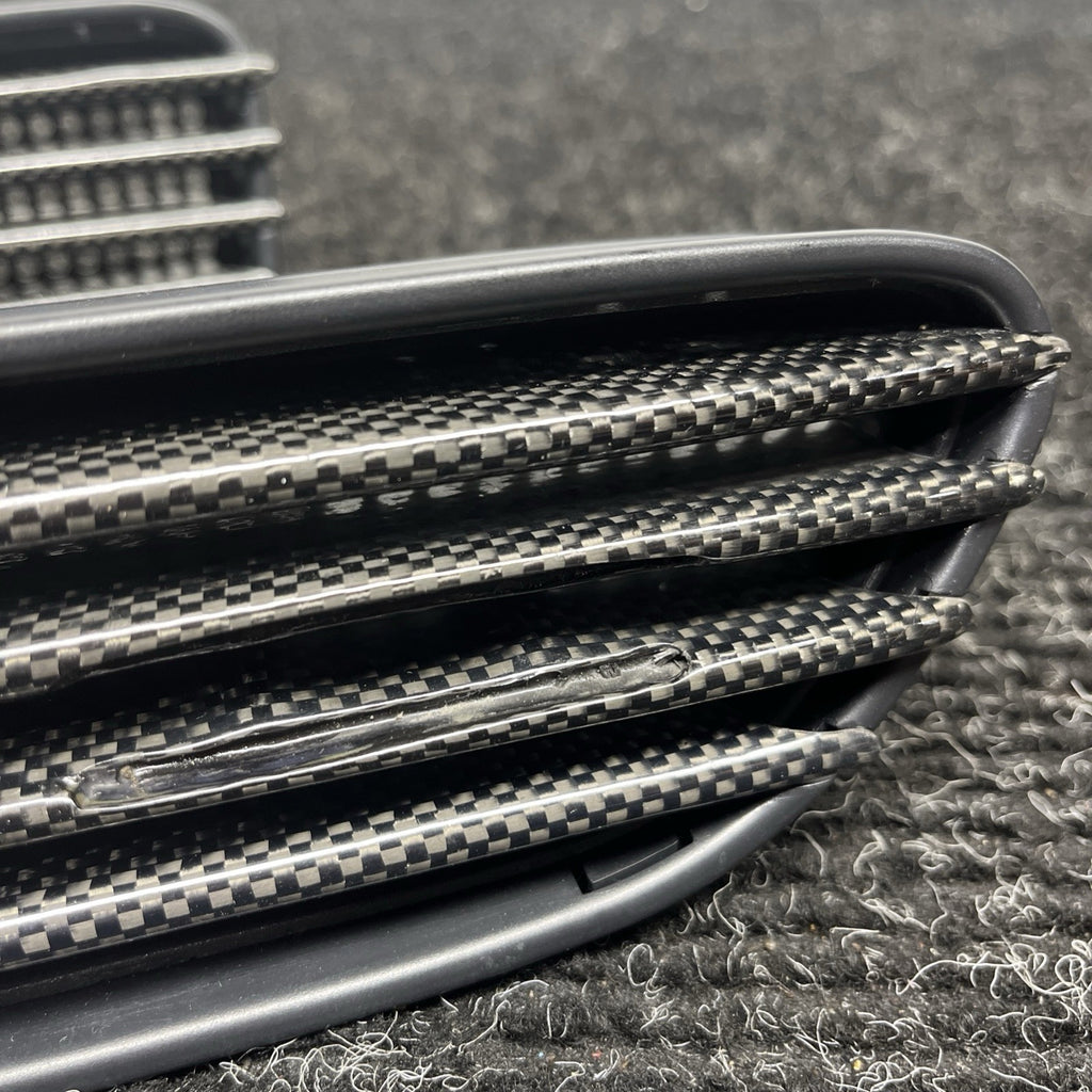☑️ 01-06 BMW E46 M3 Right & Left Set Fender Molding Grill Vent Trim Set