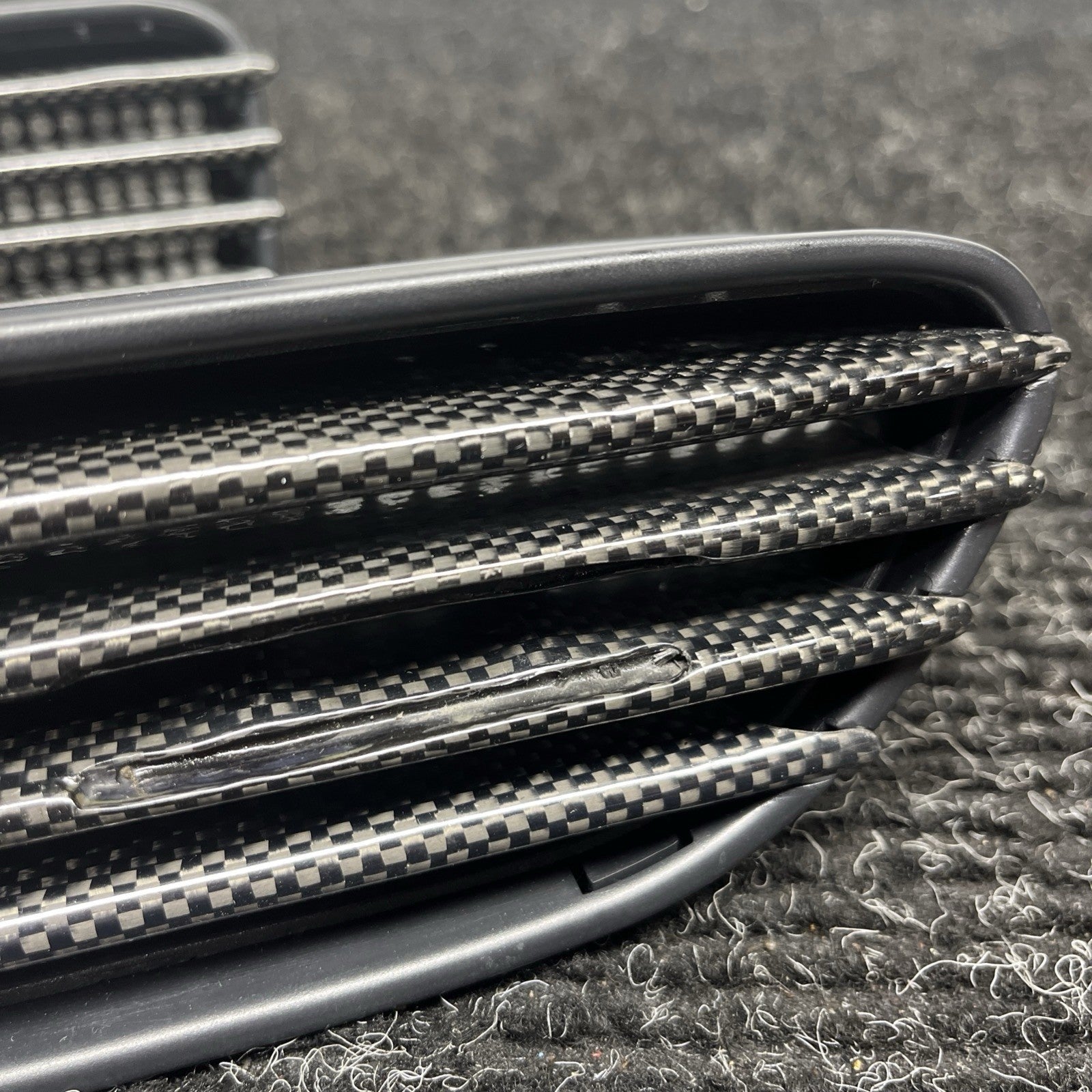 ☑️ 01-06 BMW E46 M3 Right & Left Set Fender Molding Grill Vent Trim Set