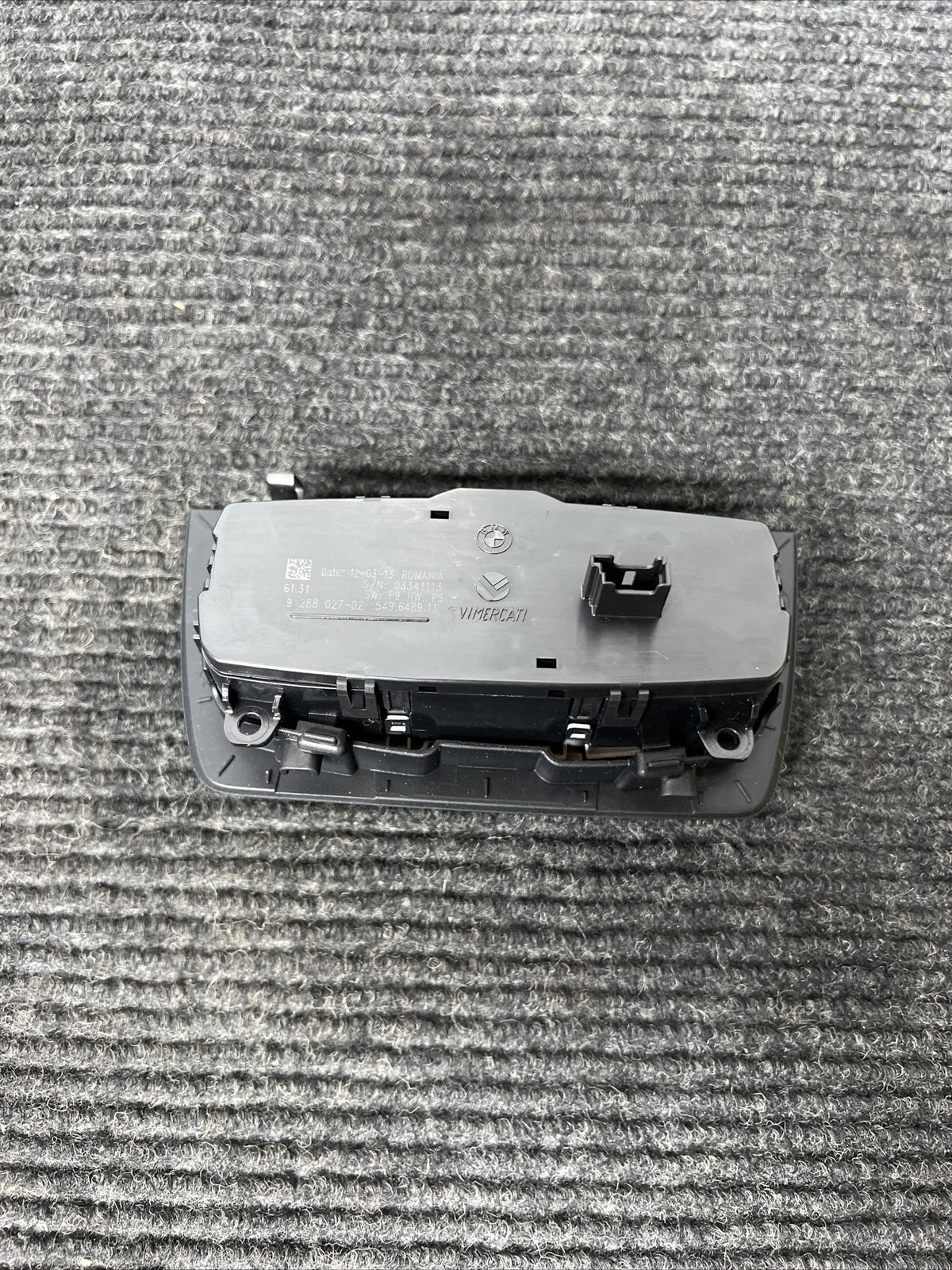 ✅ OEM BMW F22 F30 F32 F82 F80 Headlight Switch Control Panel Light Module BLACK