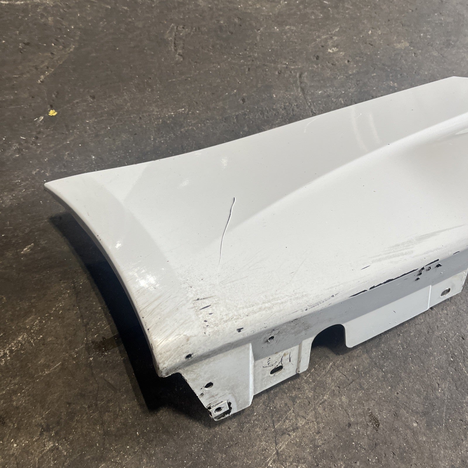 ☑️ 07-13 OEM BMW E92 E93 M3 Right Passenger Side Skirt Rocker Panel Alpine White