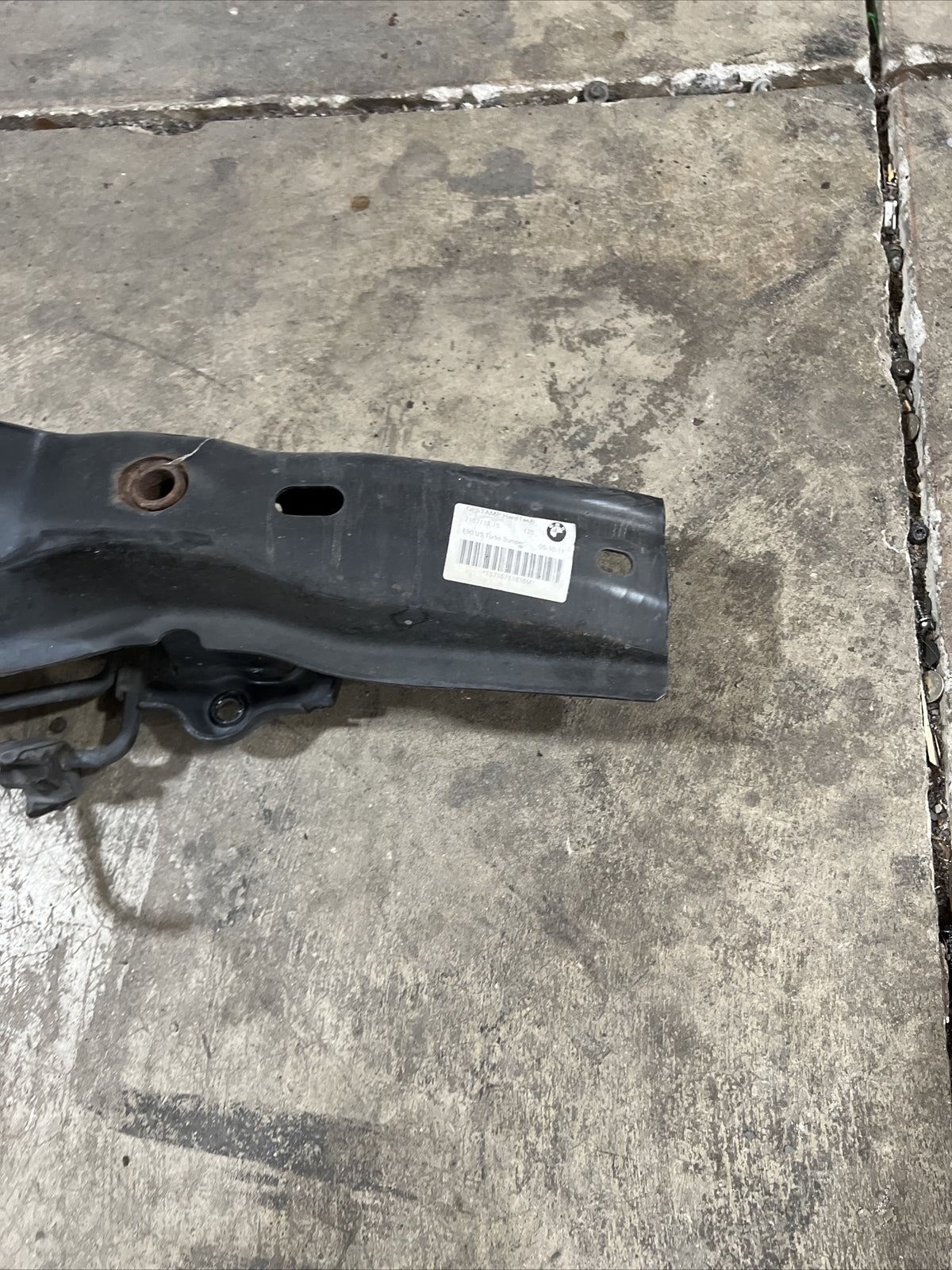 2007 BMW 335i 335xi E90 Rear Bumper Reinforcement Carrier OEM 51127157118