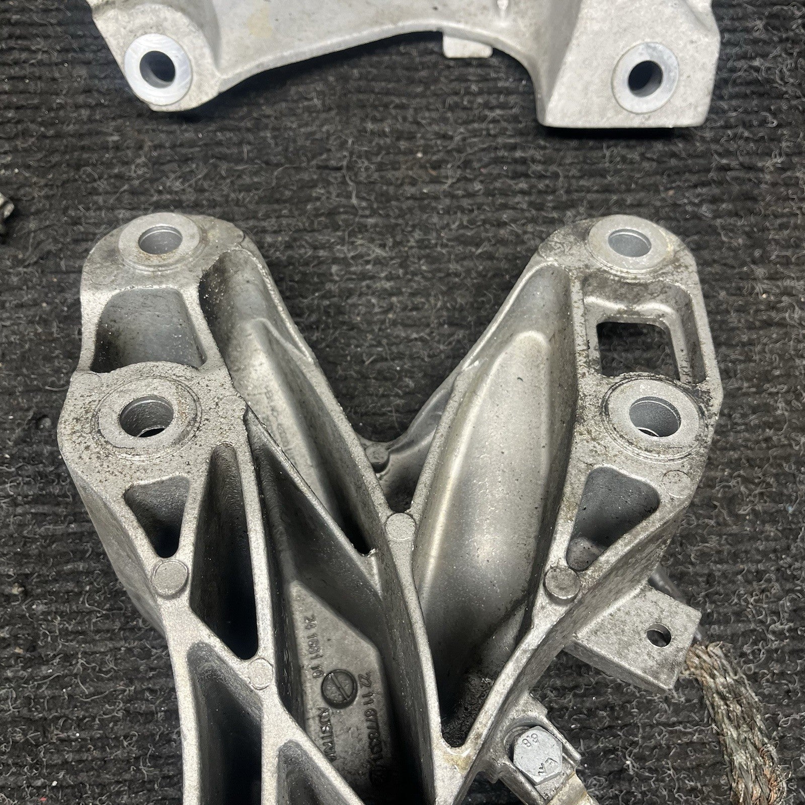 ☑️ BMW E70 AWD N55 3.0L Engine Motor Mount Bracket Left & Right Set OEM