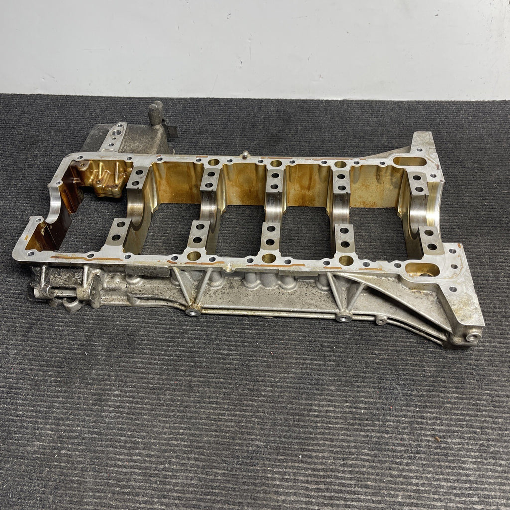 ☑️ 08-13 BMW E90 E92 E93 M3 LOWER BLOCK PLATE BOTTOM CRANK HOUSING S65 ENGINE