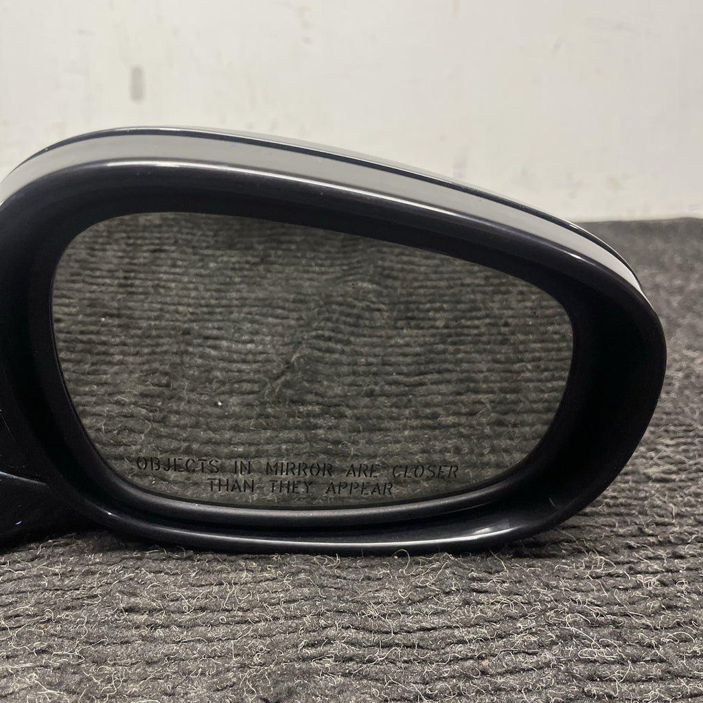 ☑️ 10-13 OEM BMW E82 E88 Front Right Passenger Side Heated Mirror Assembly Black
