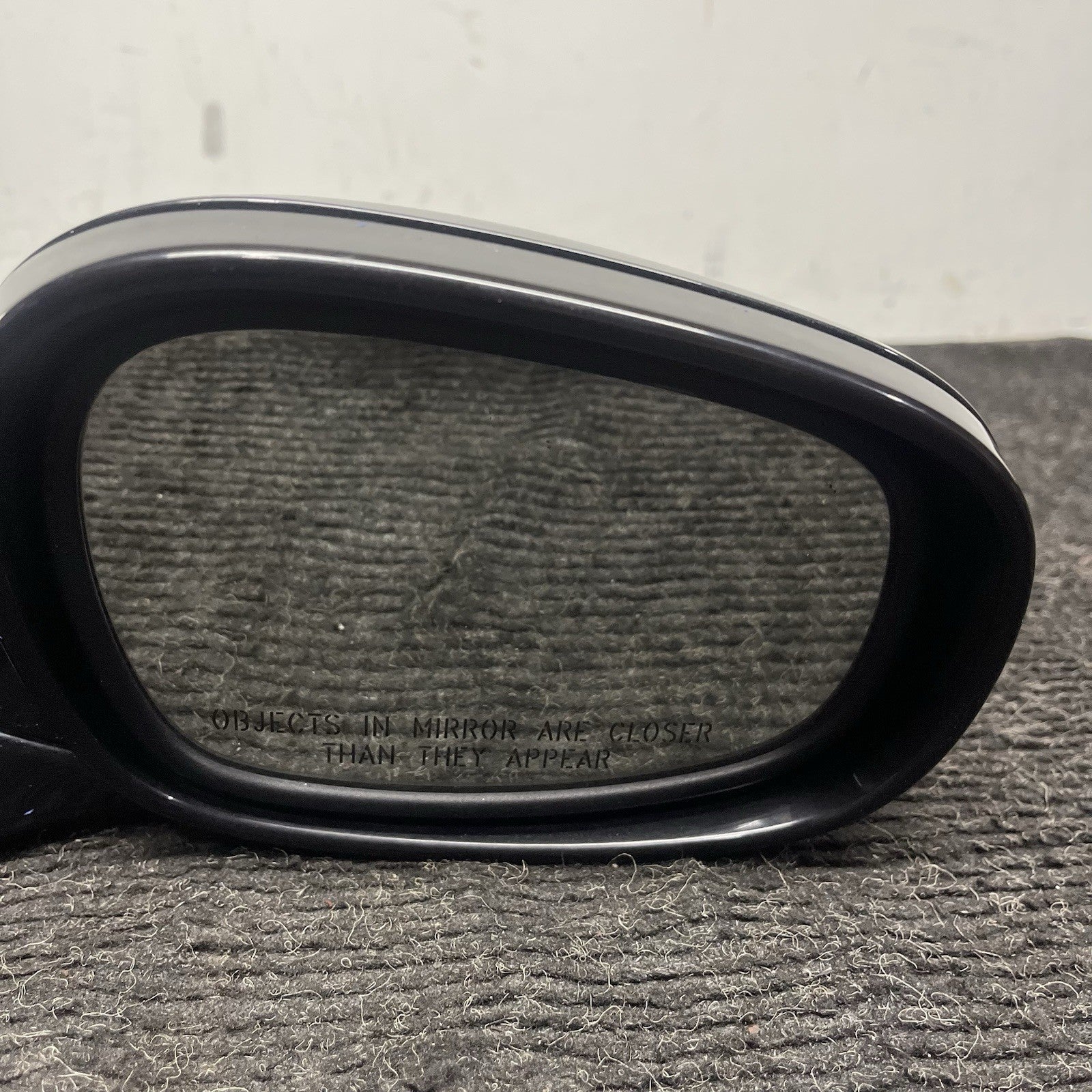 ☑️ 10-13 OEM BMW E82 E88 Front Right Passenger Side Heated Mirror Assembly Black