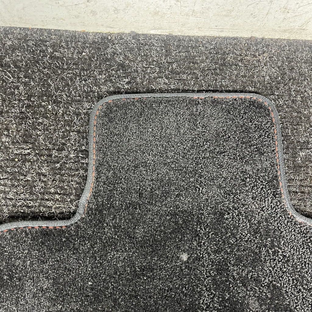 ☑️ 2022-2025 Subaru BRZ OEM Black Carpeted Floor Mats Red Stitching Brand New