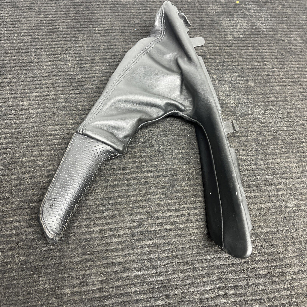 ☑️ 08-13 OEM BMW E82 E88 135 128 Boot Hand Brake Ebrake Handle Leather Black