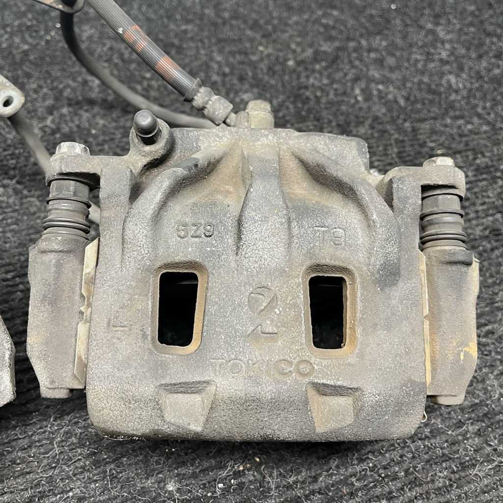 ☑️ 2015-2021 Subaru WRX OEM 2 Piston Front Brake Calipers 26292AG040 26292AG050