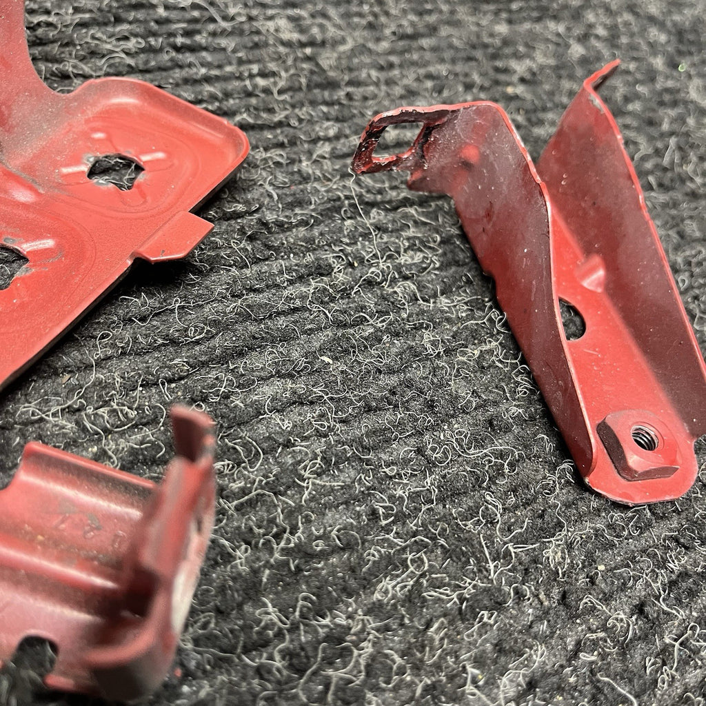 ☑️ 12-20 OEM BMW F30 F32 F33 Front Left Driver Fender Wing Holder Bracket SET