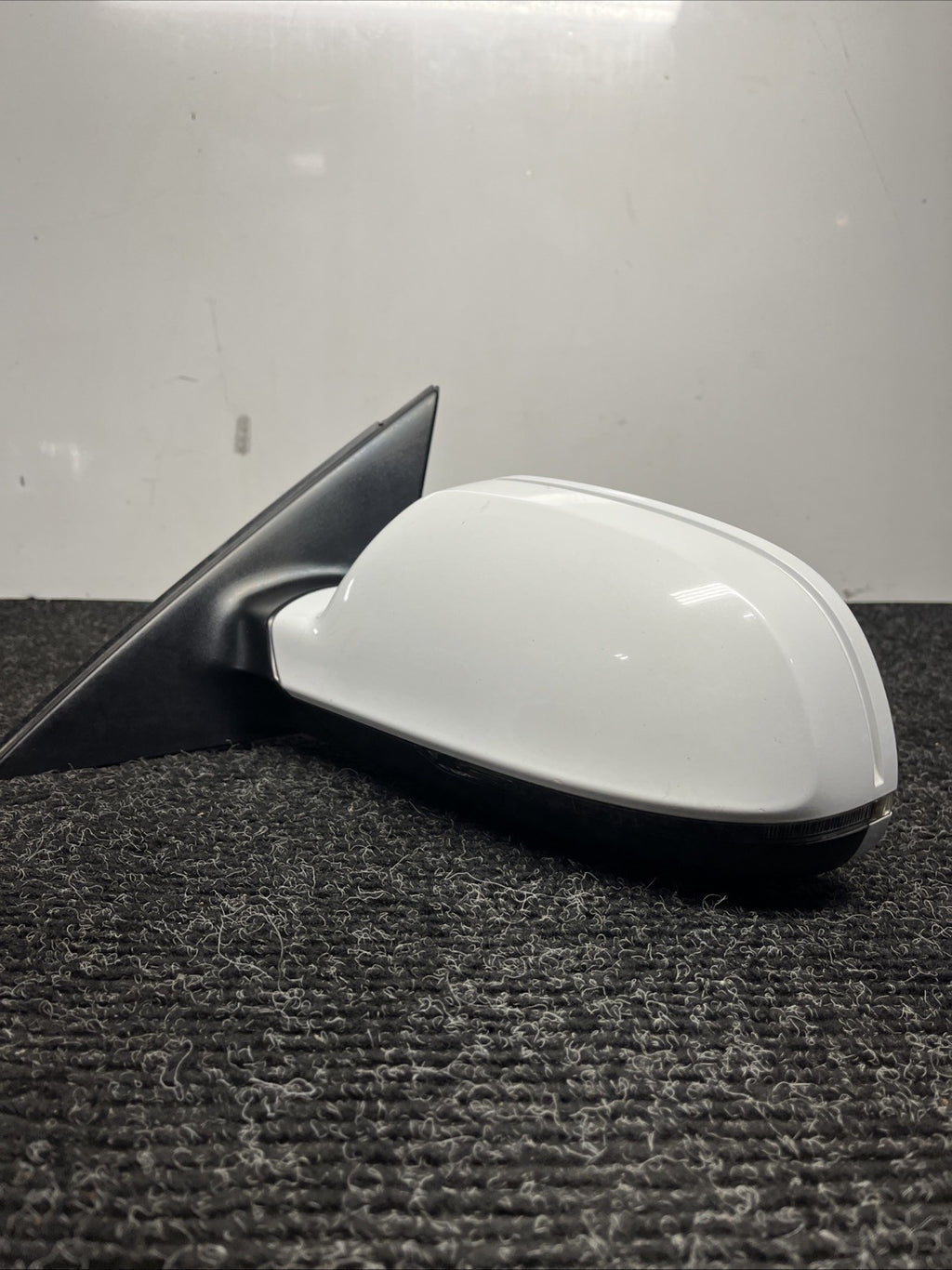 ☑️ 10-16 AUDI B8 S4 A4 FRONT LEFT SIDE EXTERIOR DOOR MIRROR ALUMINUM AUTODIM OEM