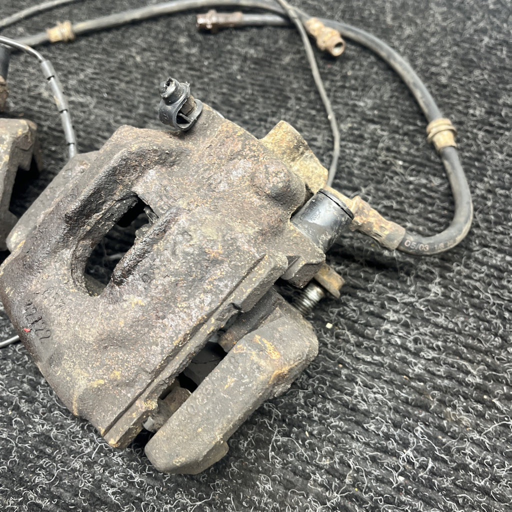 ☑️ 01-06 BMW E46 330i 330Ci RWD SET OF 2 REAR LEFT & RIGHT BRAKE CALIPER OEM