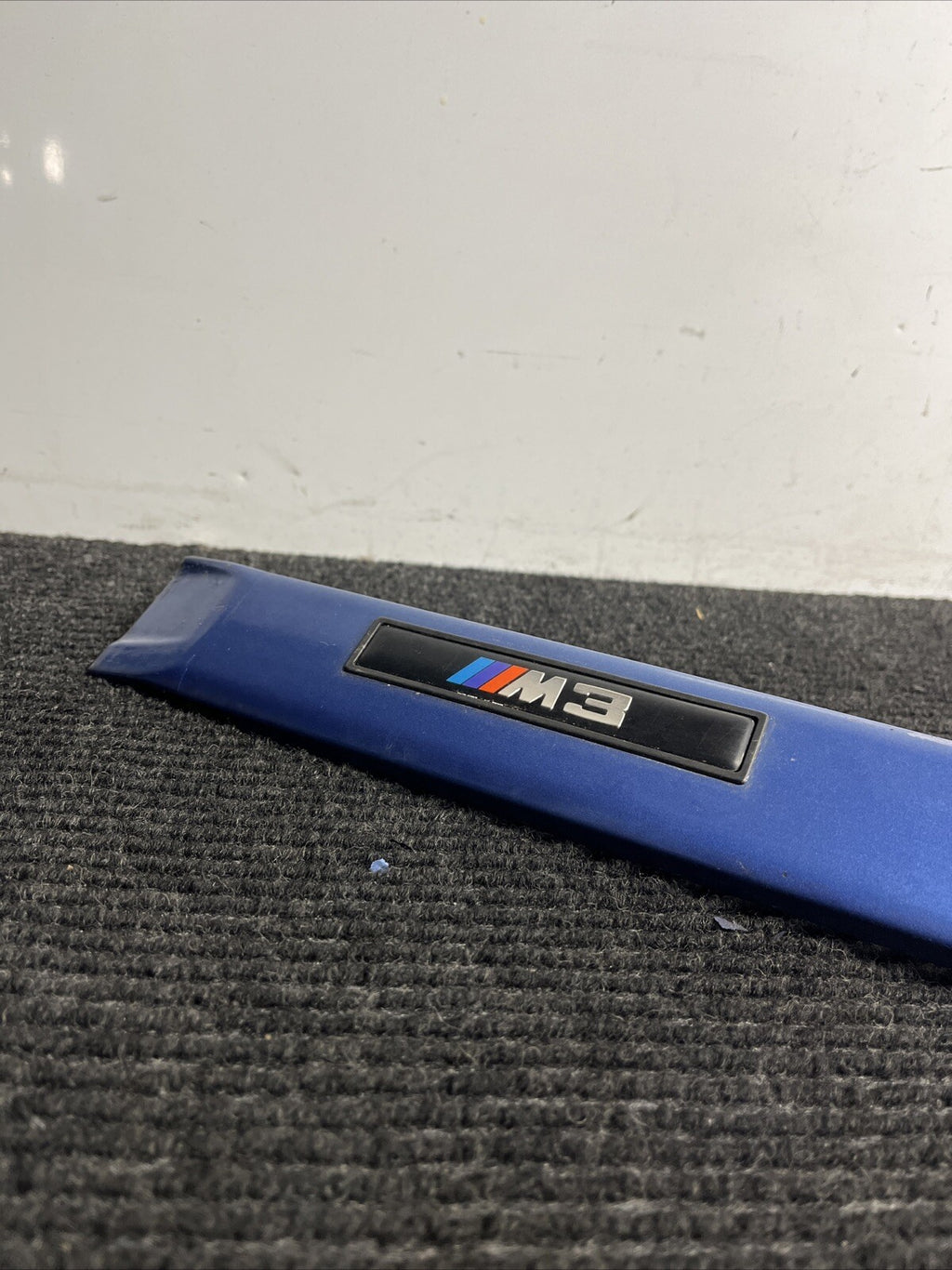 ☑️ BMW E36 Coupe Left Driver Side Door Moulding M Sport Trim OEM 2251379