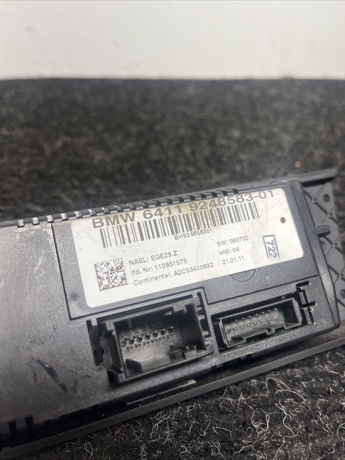 ☑️ 06-13 OEM BMW E90 E92 E93 335 AC A/C Heater Climate Control Switch Panel