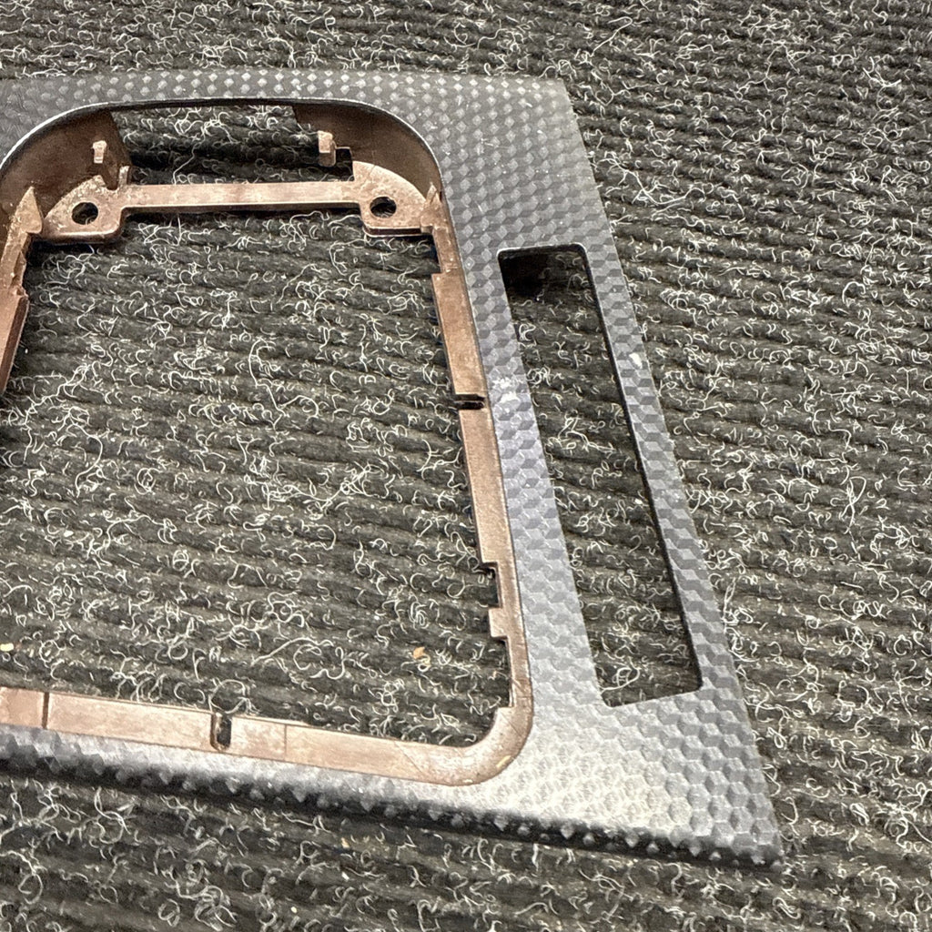 ☑️BMW E46 3 Series E46 CONVERTIBLE ZHP Carbon Cube Complete Bezel Trim LHD 99-06