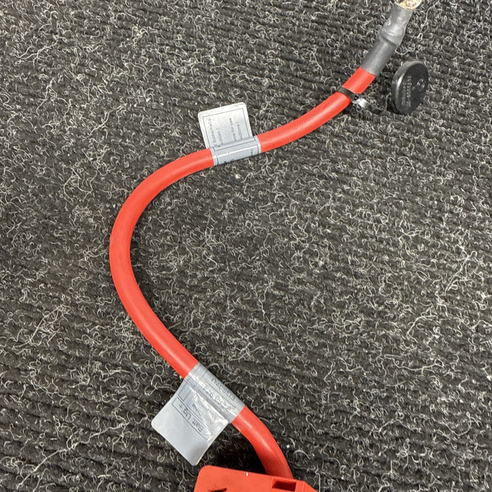 ☑️06-13 OEM BMW E82 E90 E92 M3 335 Battery Plus Pole Terminal Positive Red Cable