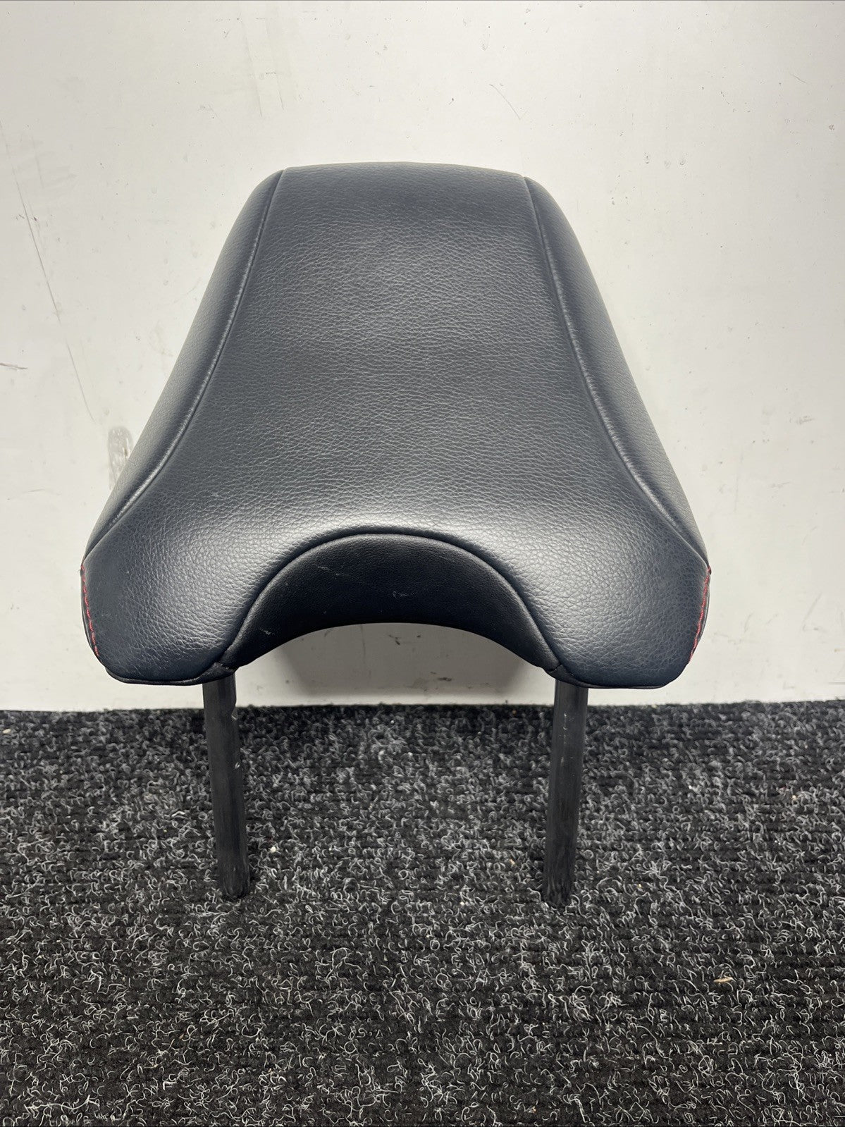 ☑️ 2013-2018 SCION FRS GT86 FRONT SEAT LEATHER RED STITCH HEAD REST