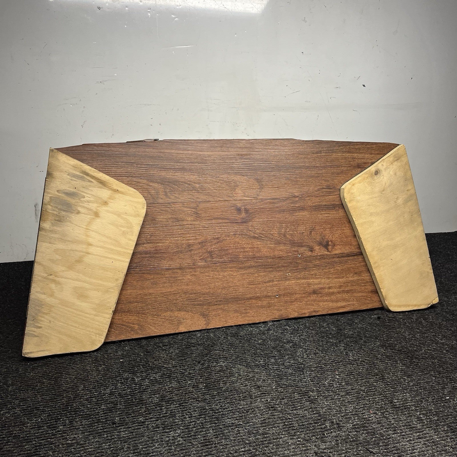 ☑️ 15-21 Subaru WRX STI Custom Wood Fold Rear Trunk Floor Cargo Liner Cover