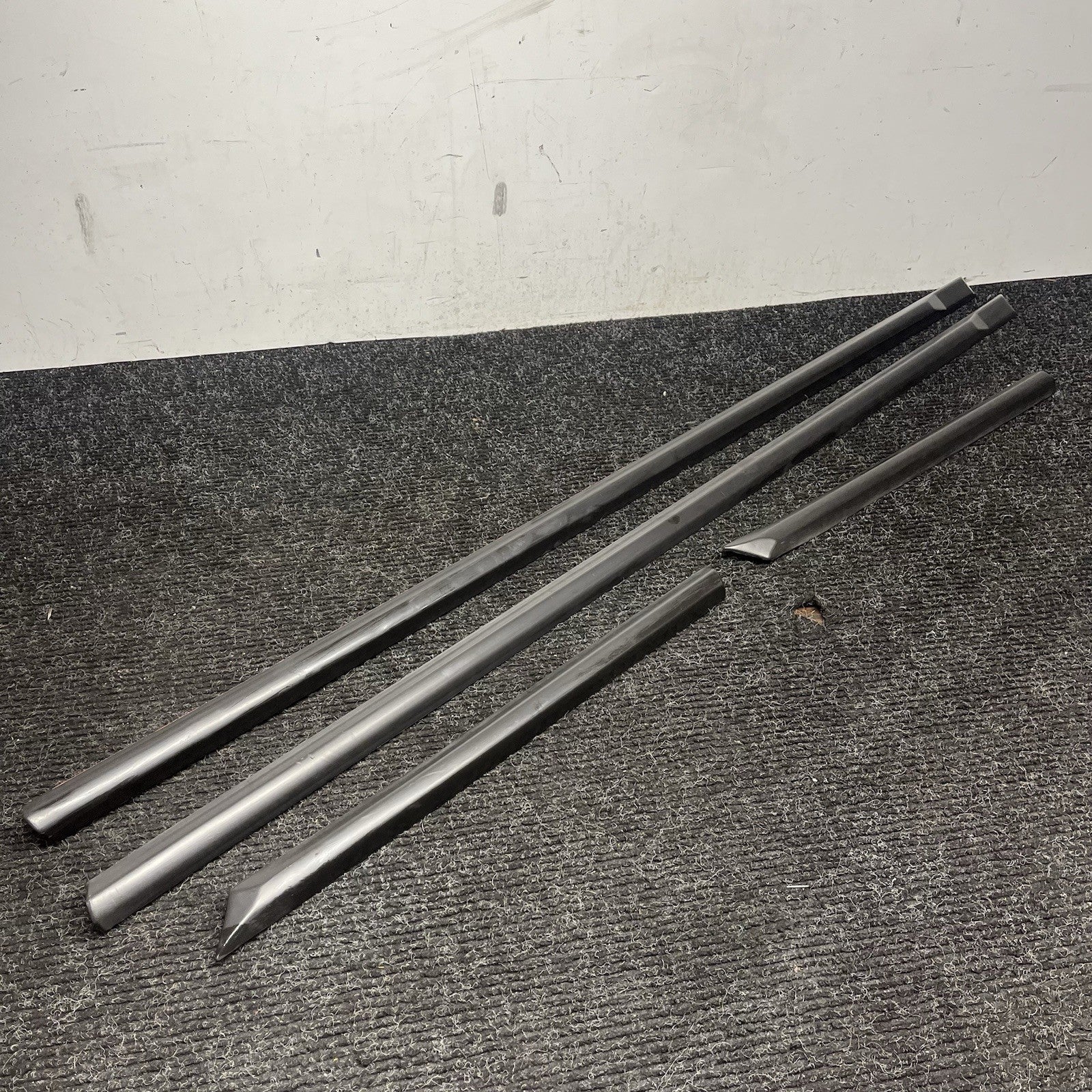 ☑️ 94-99 BMW E36 328iC COUPE VERT FENDER DOOR REAR QUARTER TRIM MOLDING SET OEM