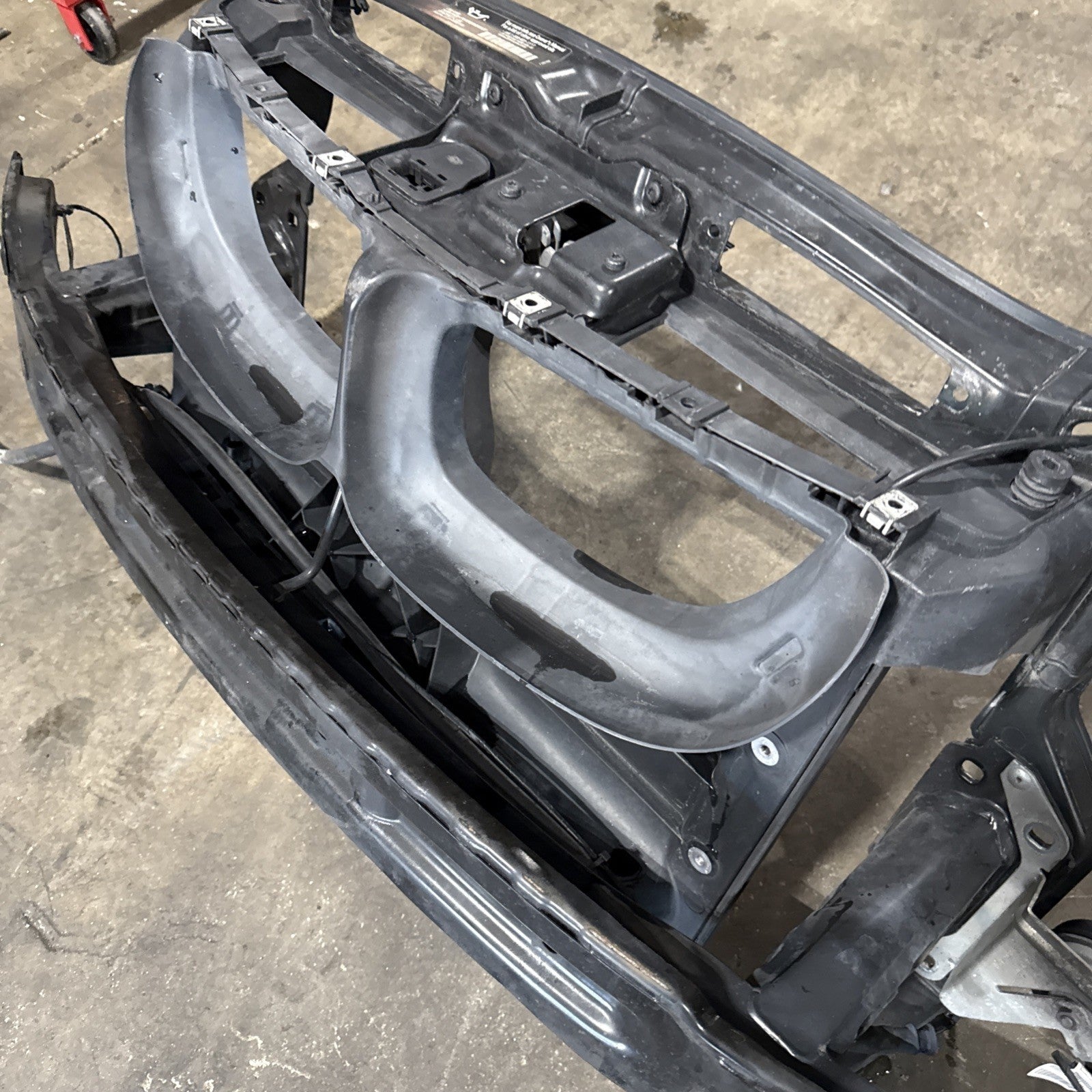☑️ Front Core Radiator Support OEM BMW E82 E88 135i 128i W/ REINFORCEMENT BAR