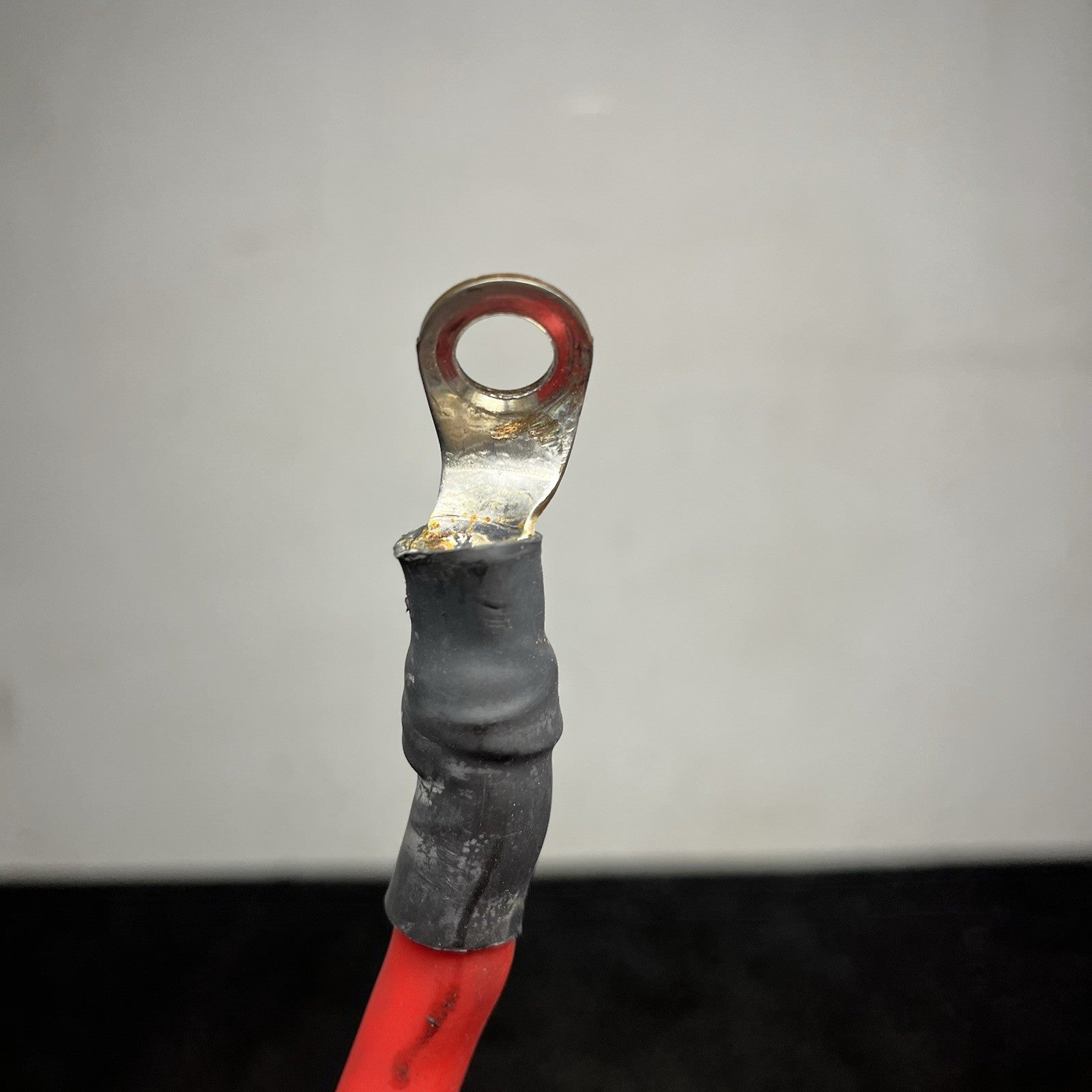 ☑️ 06-13 OEM BMW E82 E90 E92 M3 Battery Plus Pole Terminal Positive Red Cable