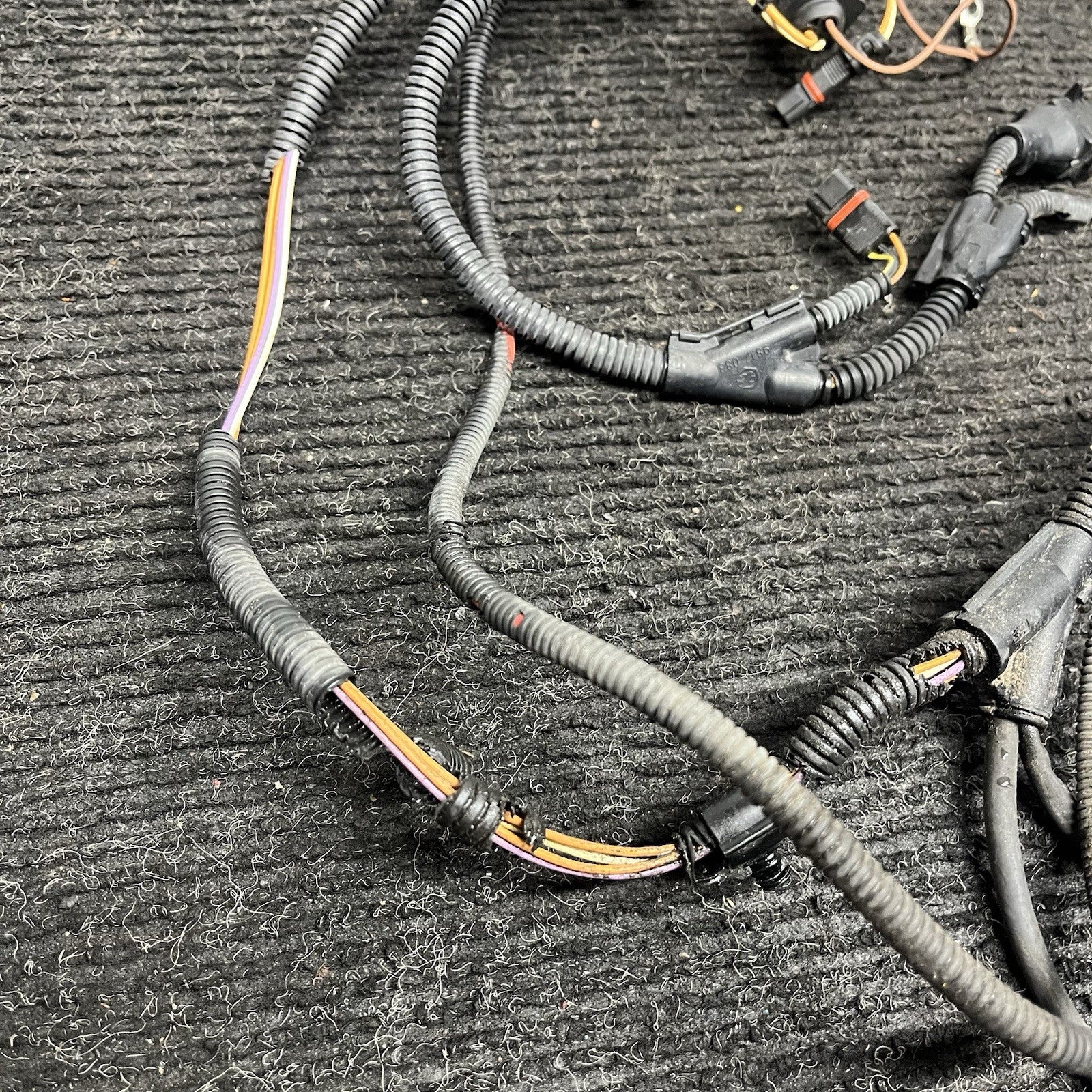 ☑️ 07-10 OEM BMW E90 E92 E93 335 335is N54 Engine Injector Wiring Harness