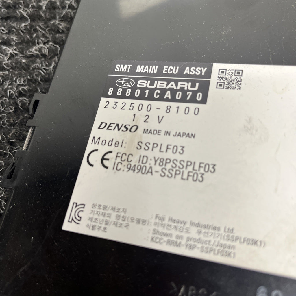 ☑️ 2018-2020 Subaru BRZ 86 Anti Theft Locking Keyless Entry Module Unit OEM