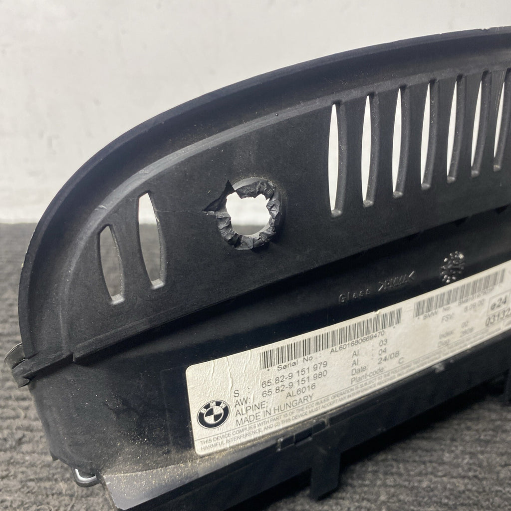 ☑️ 2008-2013 BMW M3 E92 E93 E90 NAVIGATION RADIO SCREEN MONITOR DISPLAY 9151979