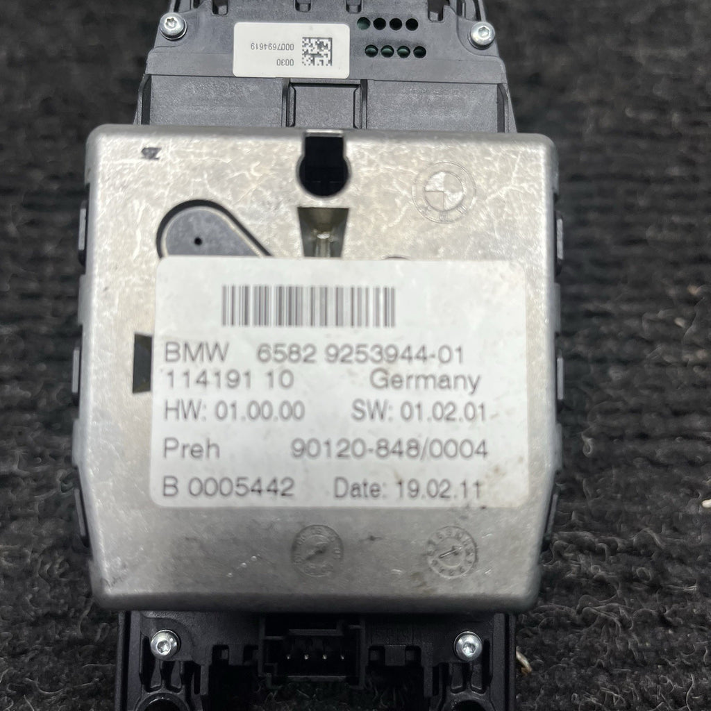 ☑️ 11-16 BMW F10 F25 X3 MEDIA NAVIGATION CONTROLLER JOYSTICK SWITCH 9253944 OEM