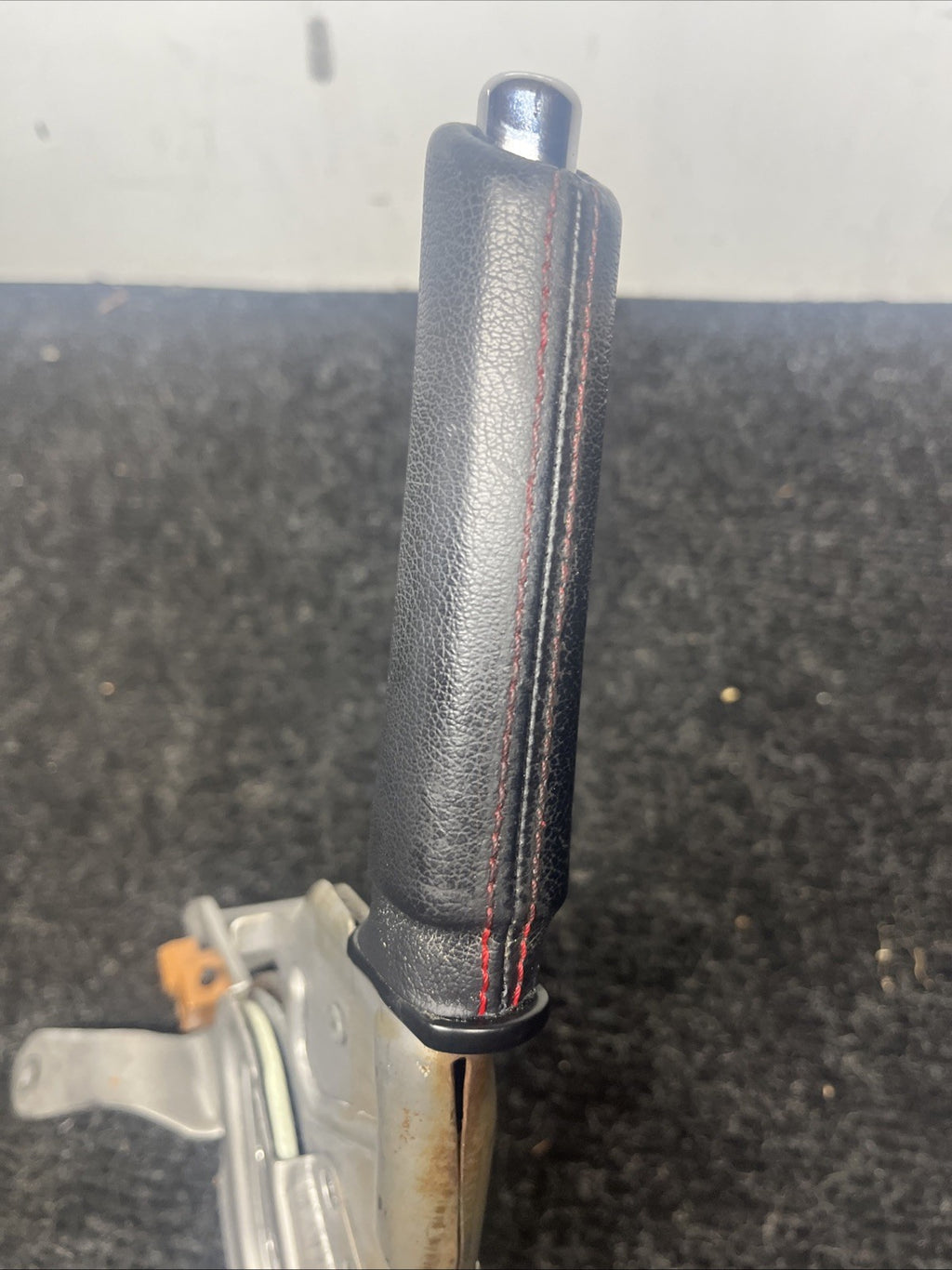 ☑️ 2013-2017 SUBARU BRZ FRS A86 GT86 FA20 2.0L OEM LEATHER E-BRAKE HANDLE ASSY