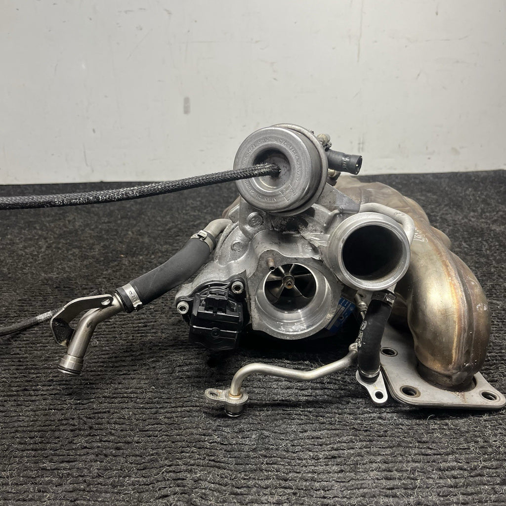☑️ 11-13 OEM BMW E82 E88 E90 E92 F22 F30 Engine N55 Turbo Charger PWG 89k Miles